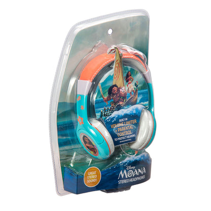 Moana | Headphones with Parental Volume Control - xploregifts