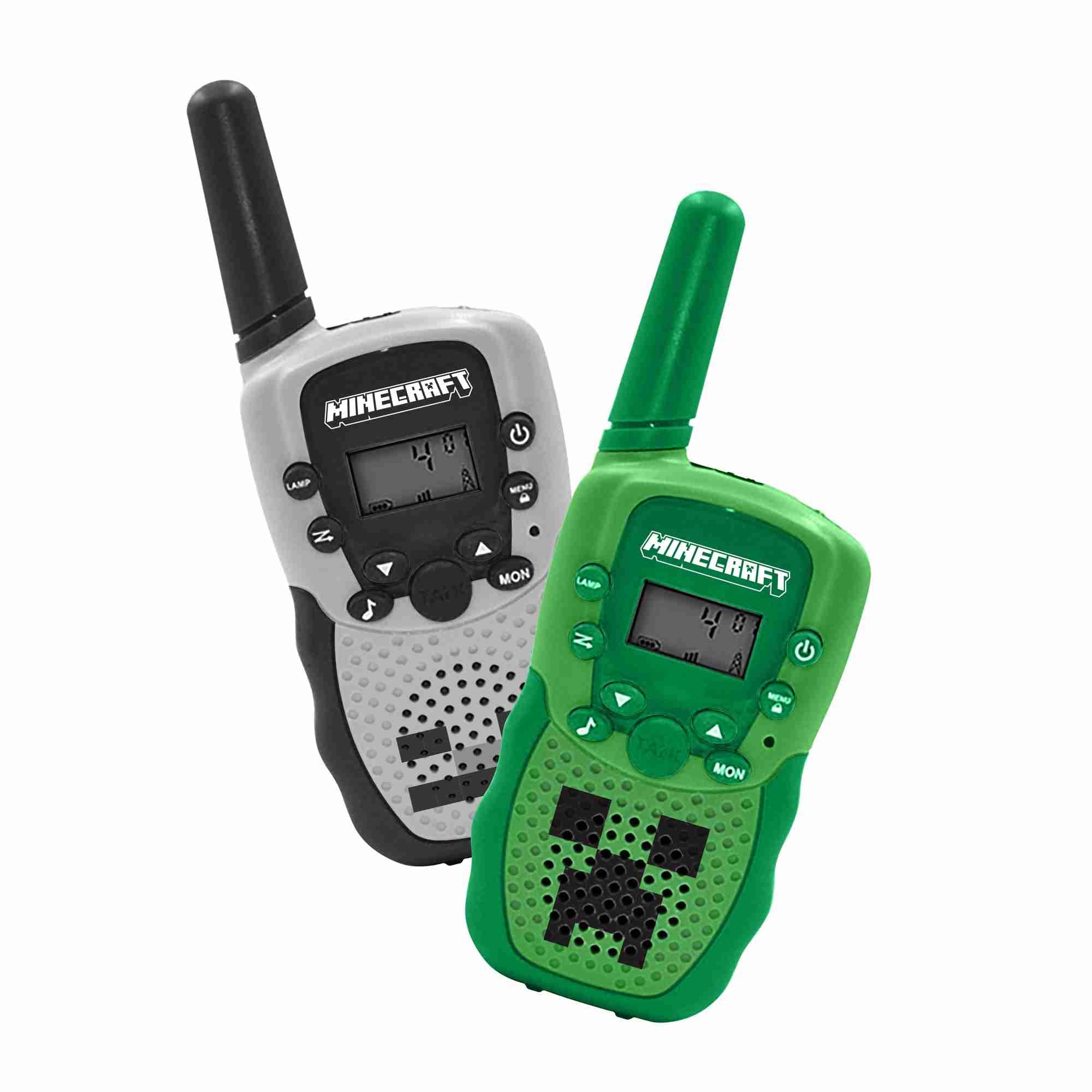 OTL Minecraft Walkie Talkie Set Green & Grey