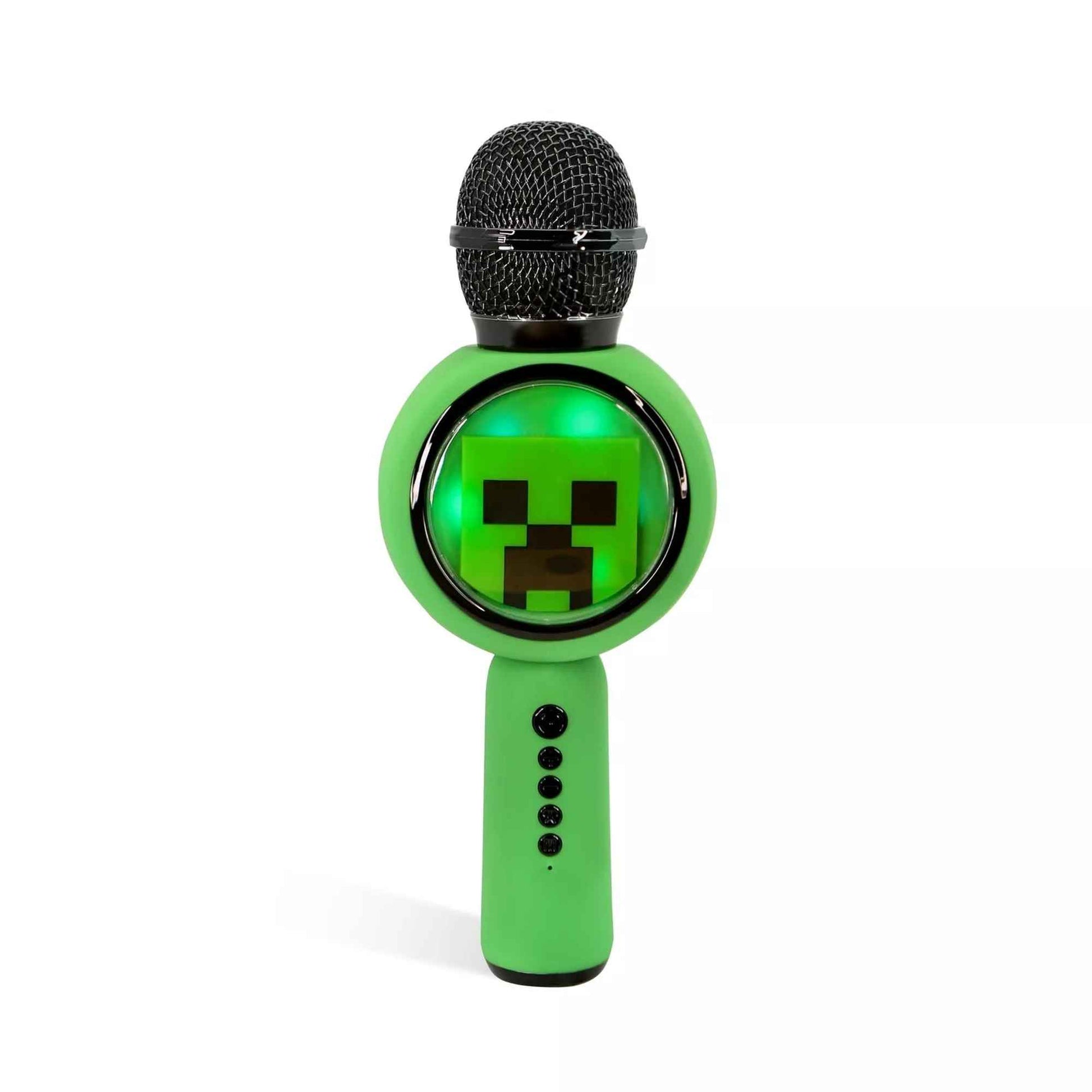 OTL | Minecraft Karaoke Microphone and Wireless Speaker with LED Lights
