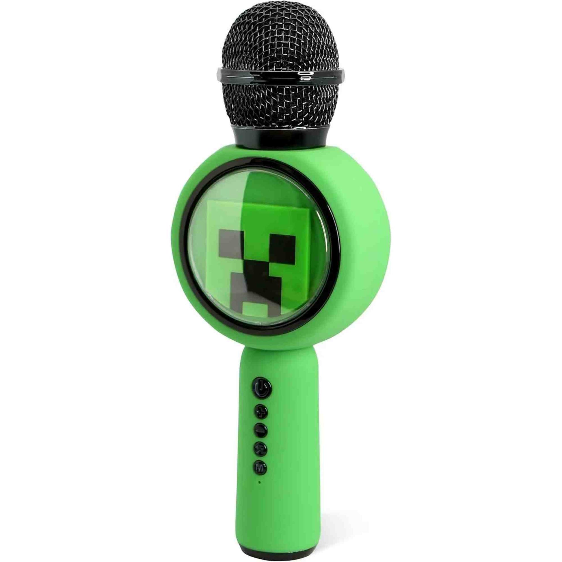 OTL | Minecraft Karaoke Microphone and Wireless Speaker with LED Lights