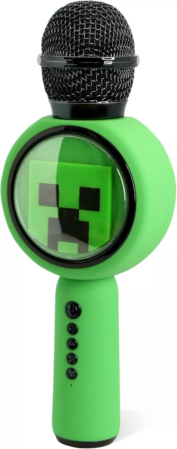 OTL | Minecraft Karaoke Microphone and Wireless Speaker with LED Lights