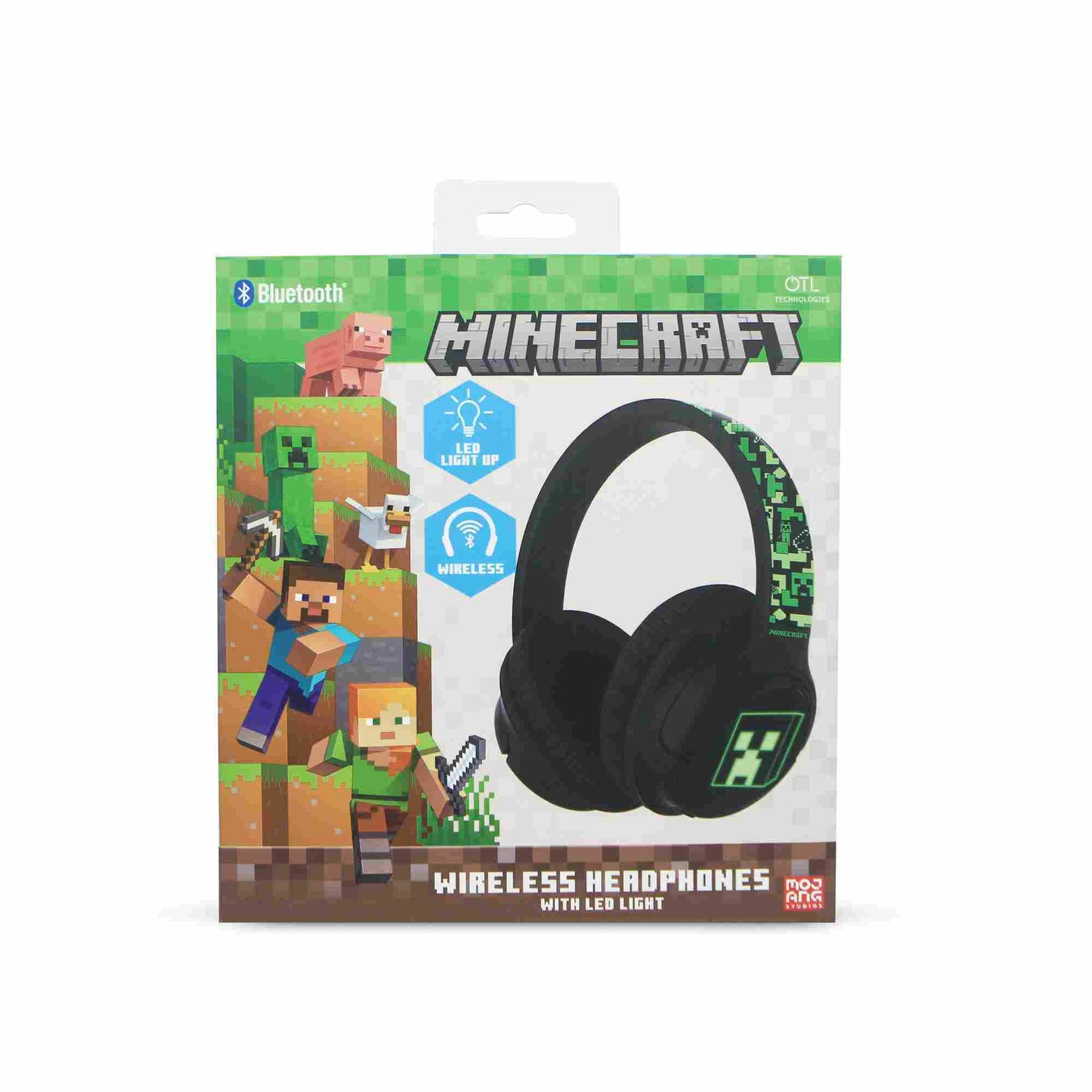 OTL Minecraft Light up Wireless Headphones
