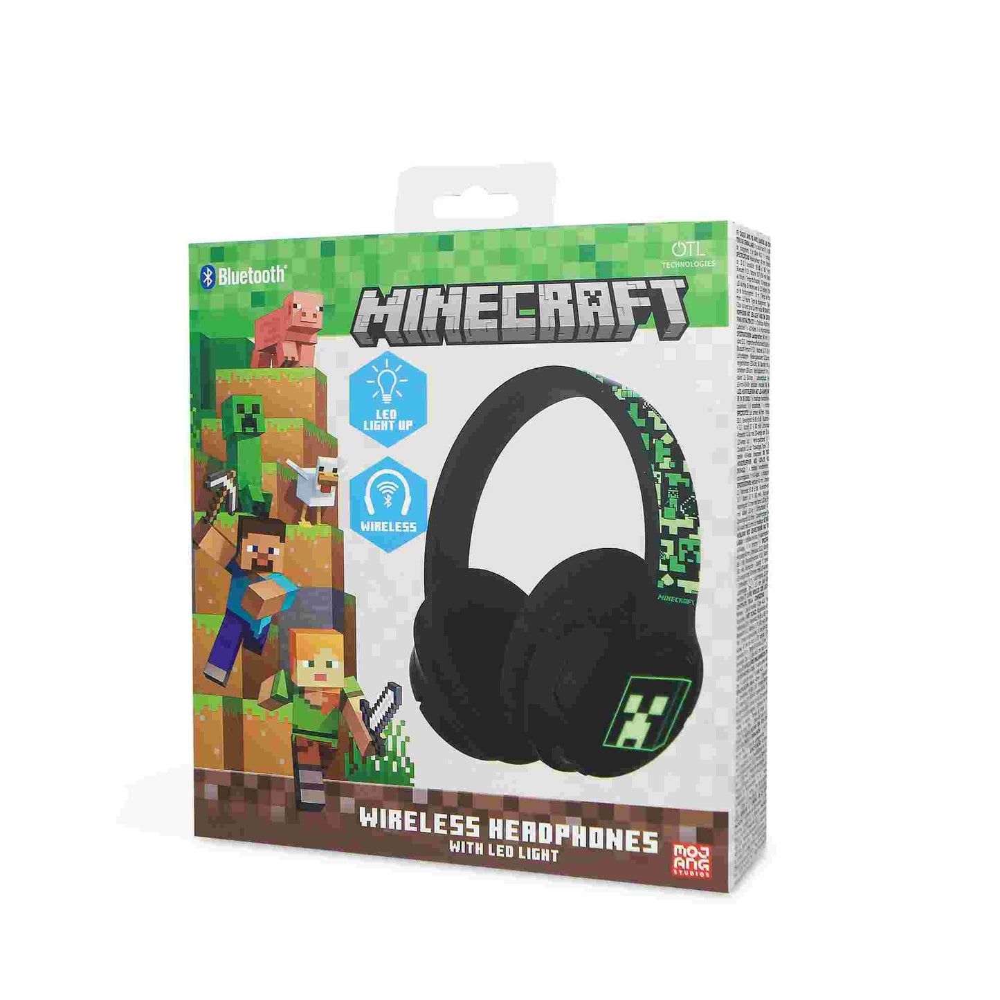 OTL Minecraft Light up Wireless Headphones