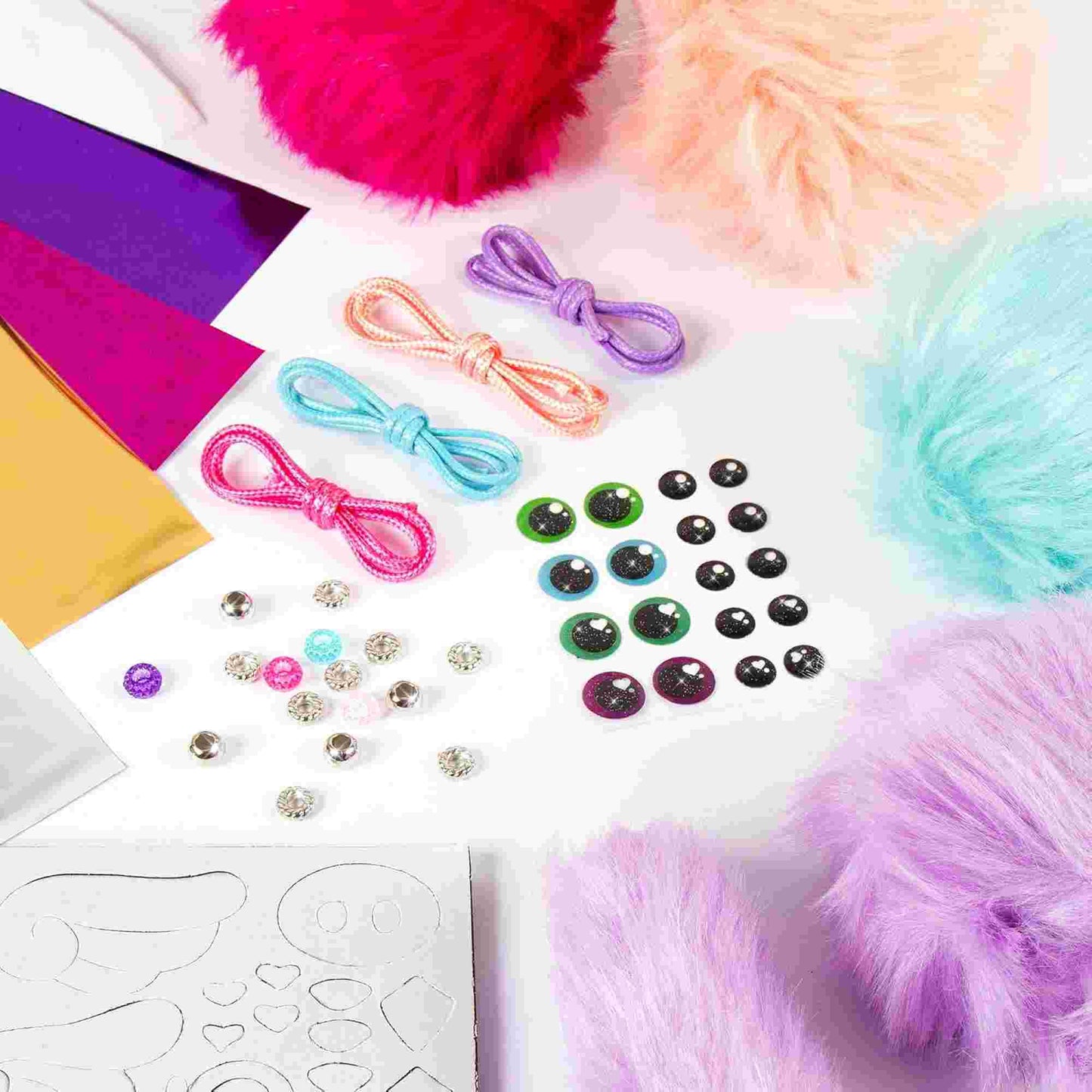 Make it Real | Cuddle Mob Plush Toys Character Making Craft Set