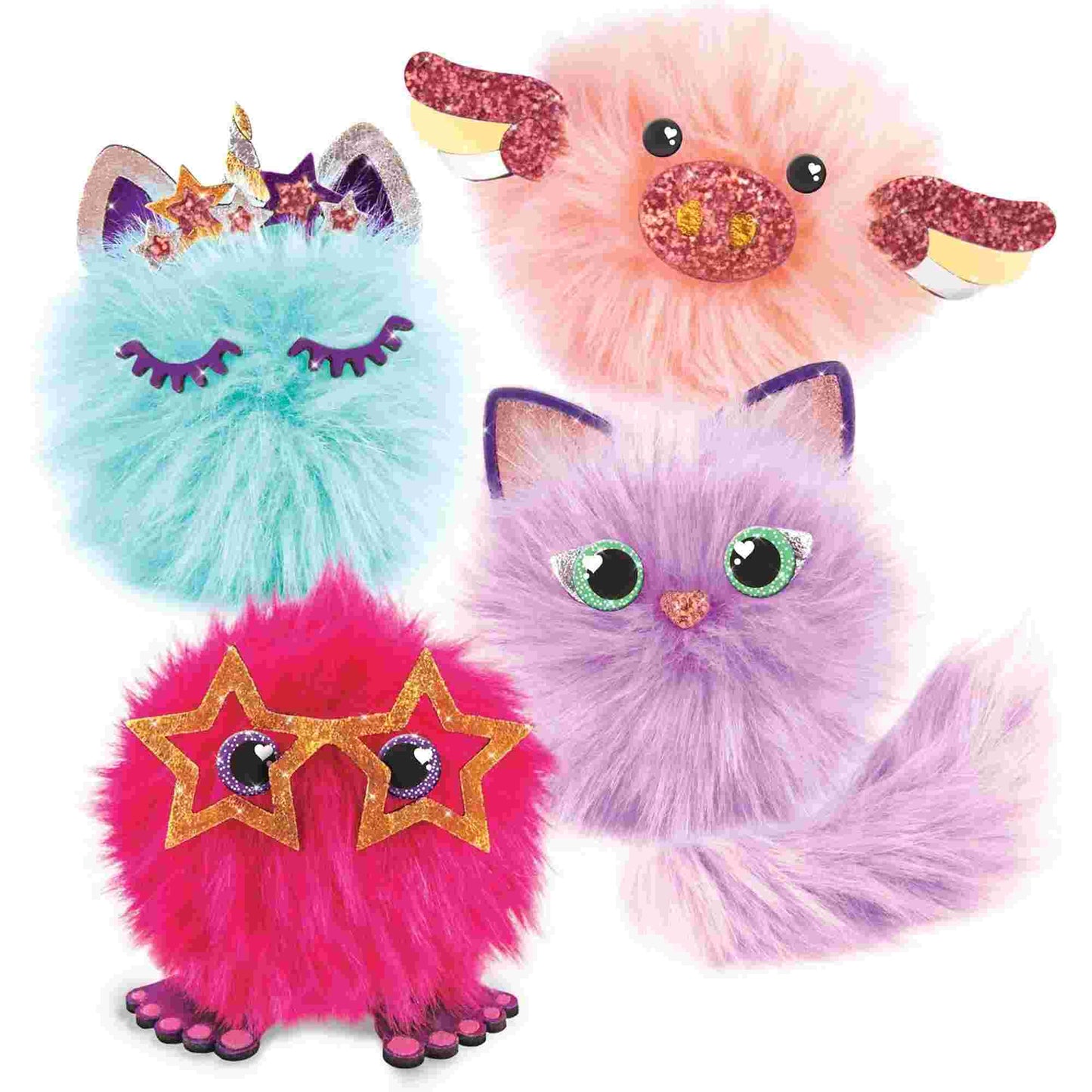 Make it Real | Cuddle Mob Plush Toys Character Making Craft Set