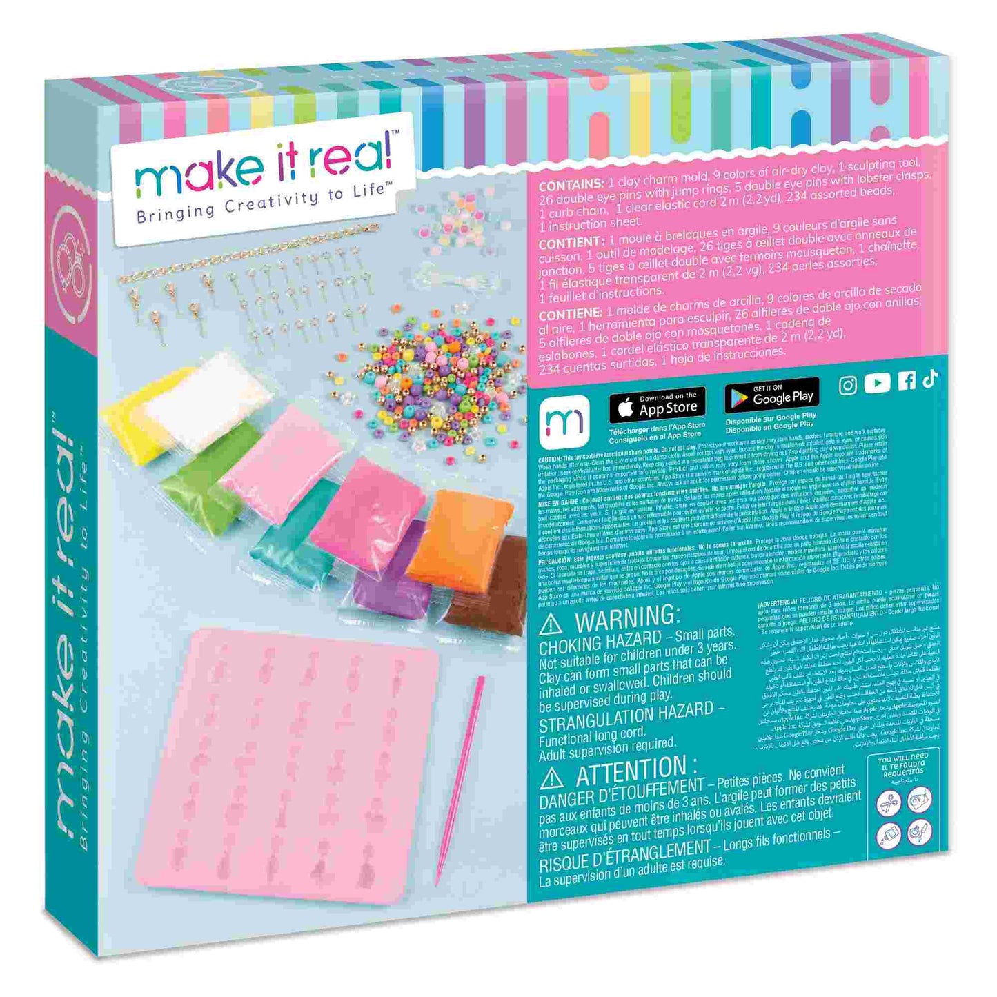 Make it Real | Clay Charm DIY Jewelry Kit