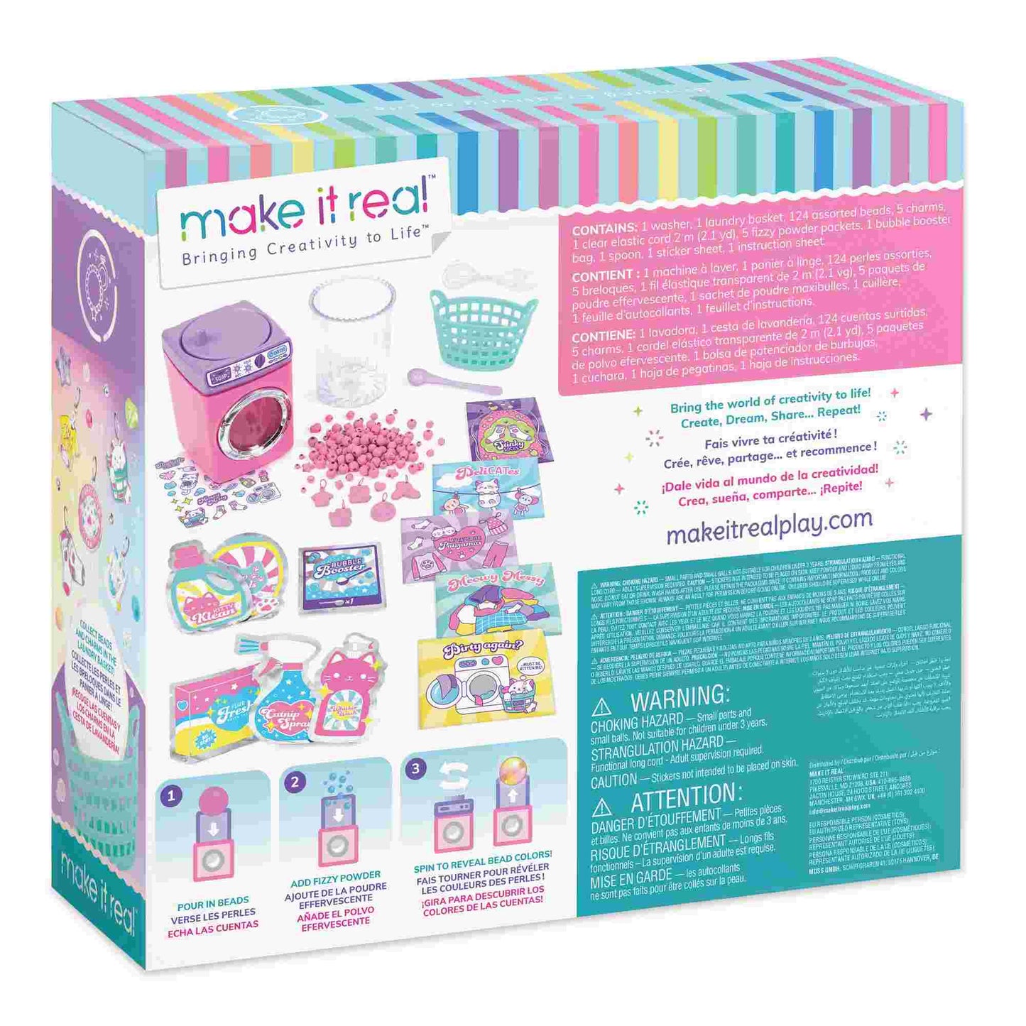 Make it Real | Purr-fect Wash ‘N Bead Bracelets