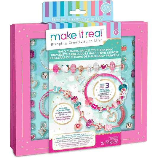 Make it Real | Halo Charms DIY Friendship Bracelet Making Kit Craft Set