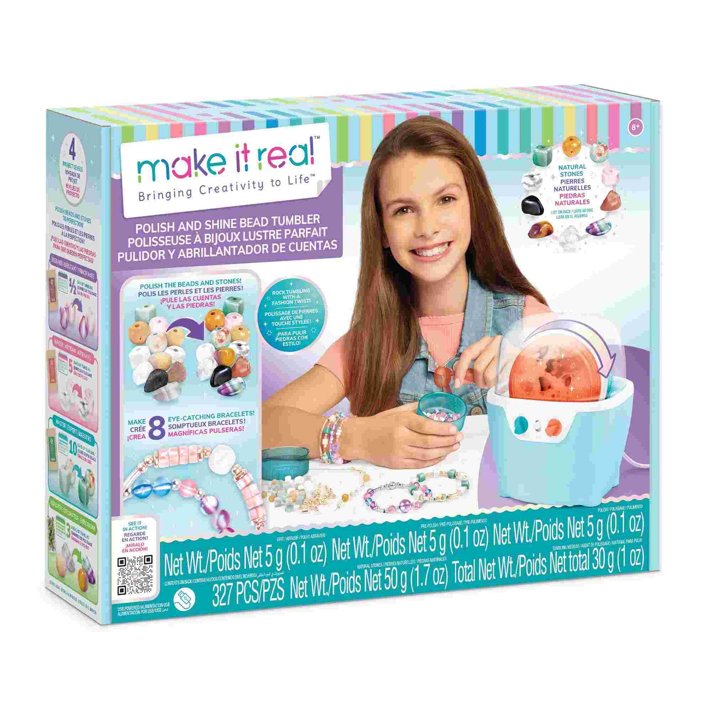 Make it Real | Polish and Shine Bead Tumbler