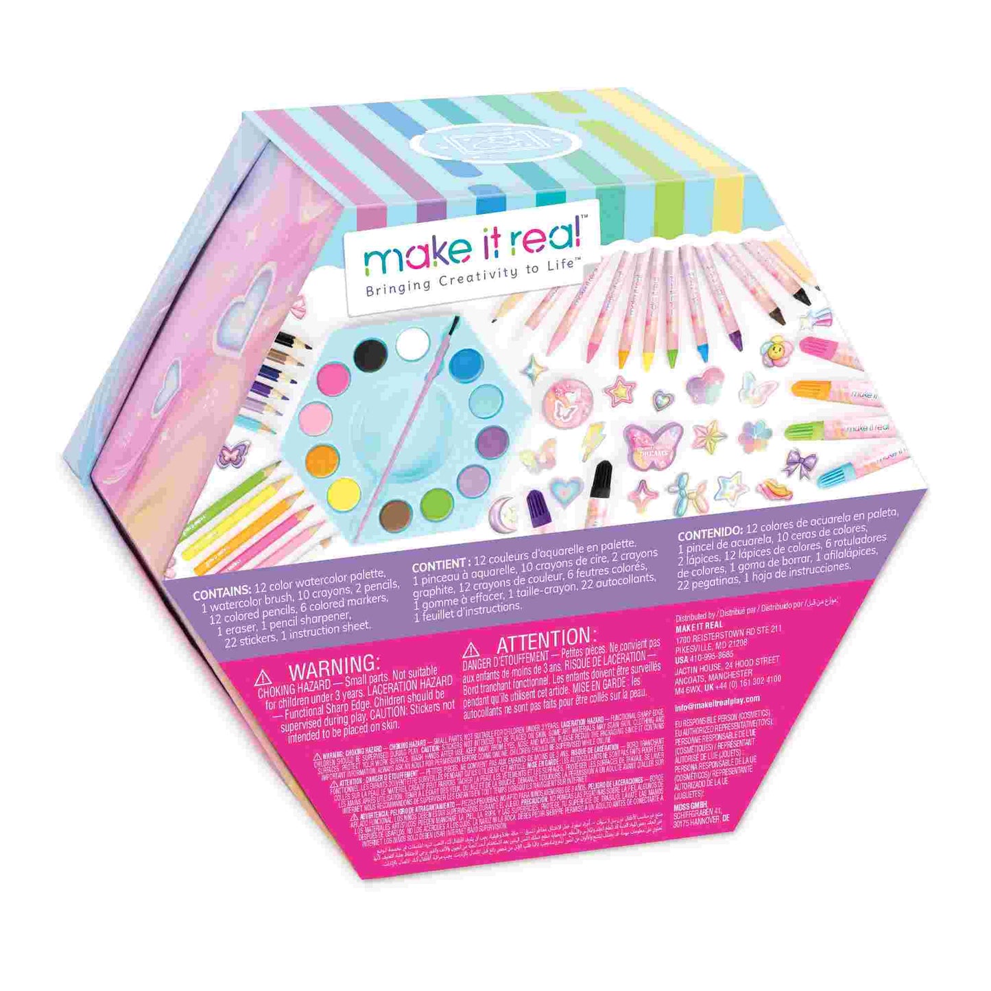 Make it Real | Creative Heart Art Set