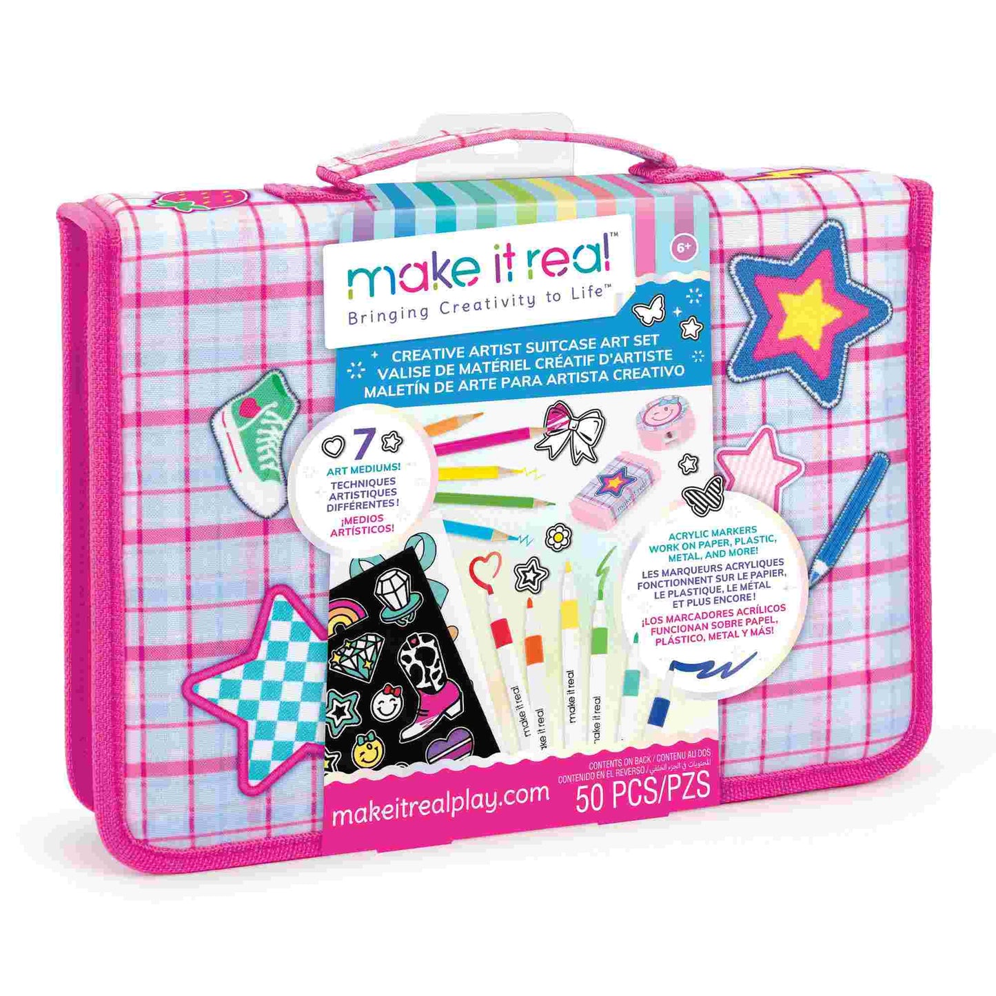 Make it Real | Creative Artist Suitcase Art Set