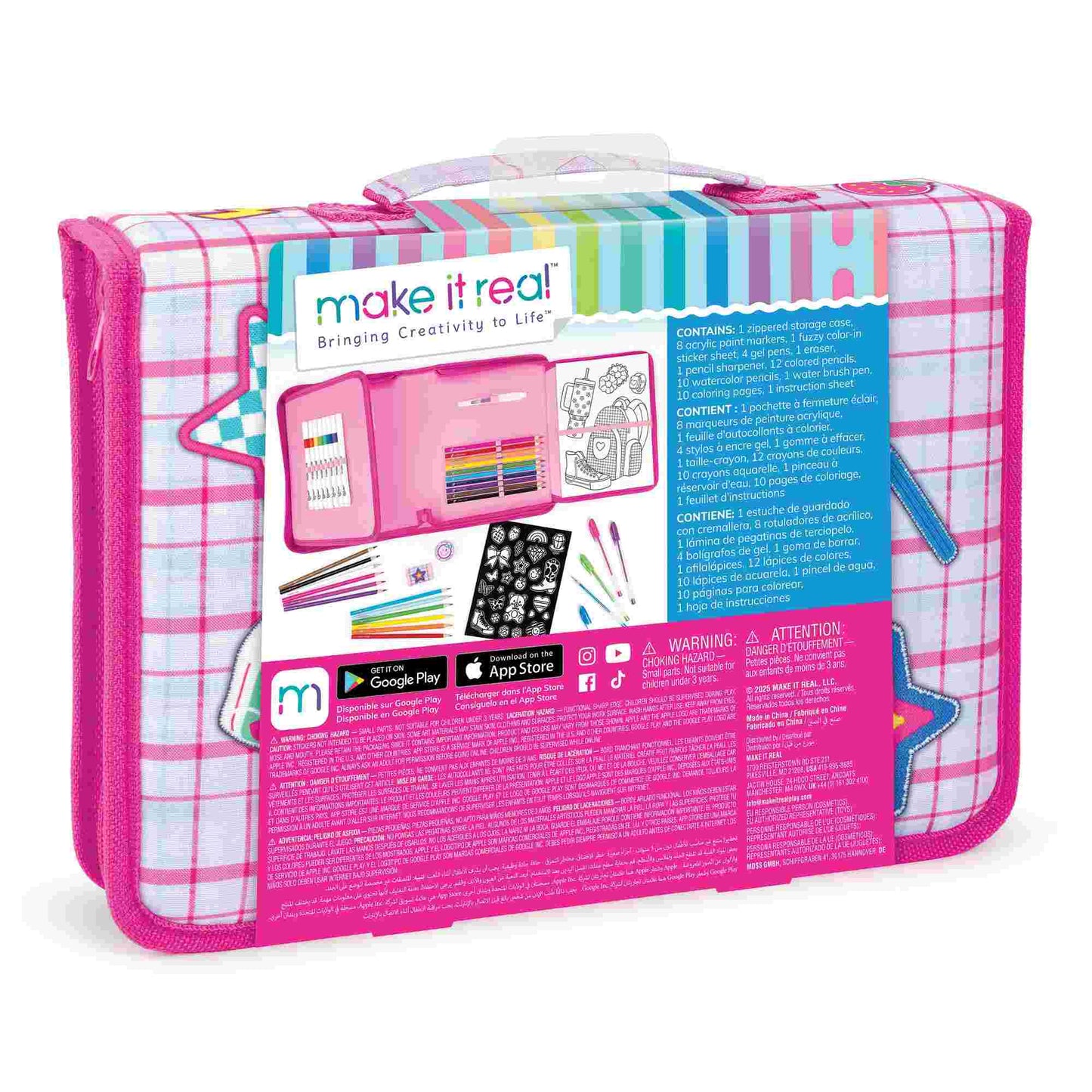 Make it Real | Creative Artist Suitcase Art Set