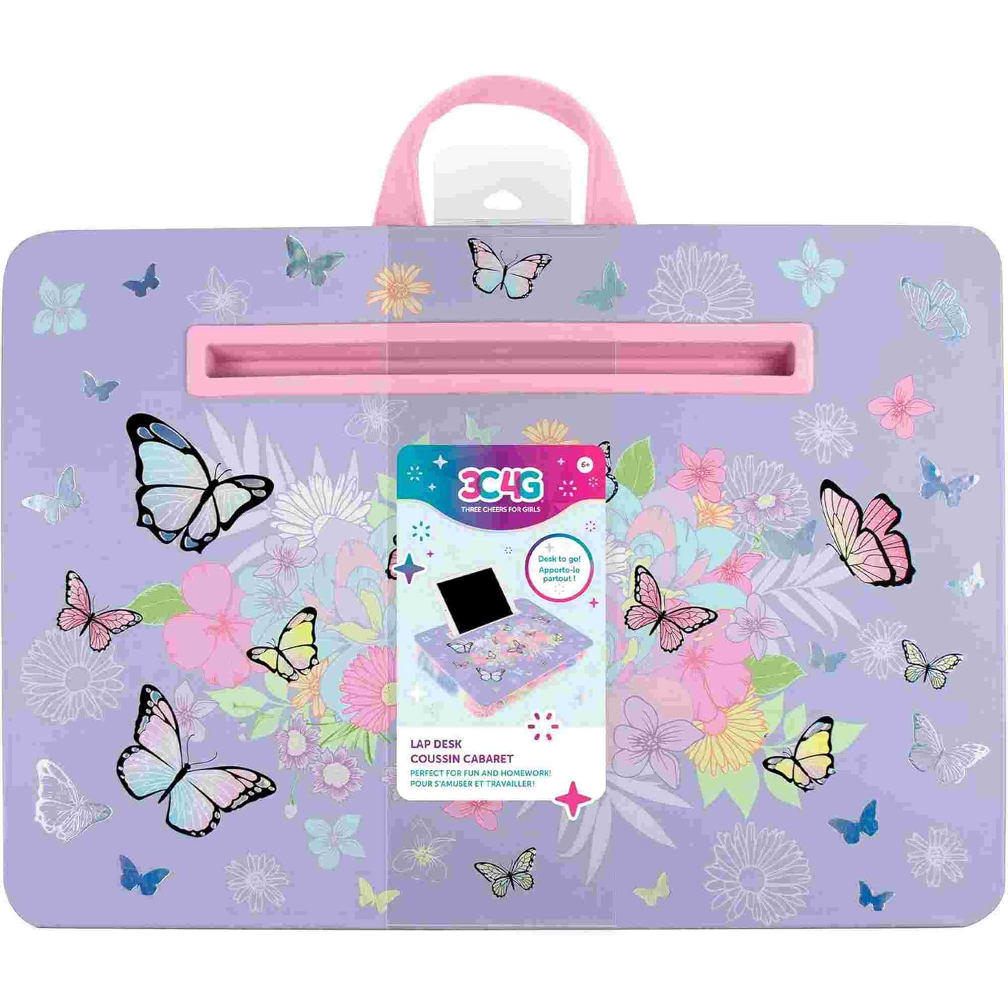 Make it Real | Butterfly Cushioned Lap Desk with Tablet Holder