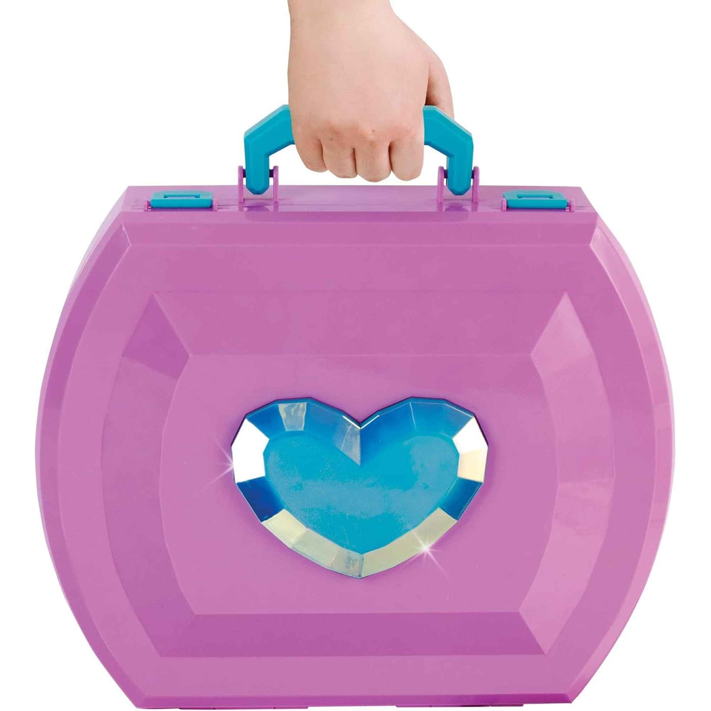 Make it Real | Light Up Makeup Set with Vanity Mirror Folding Storage Box
