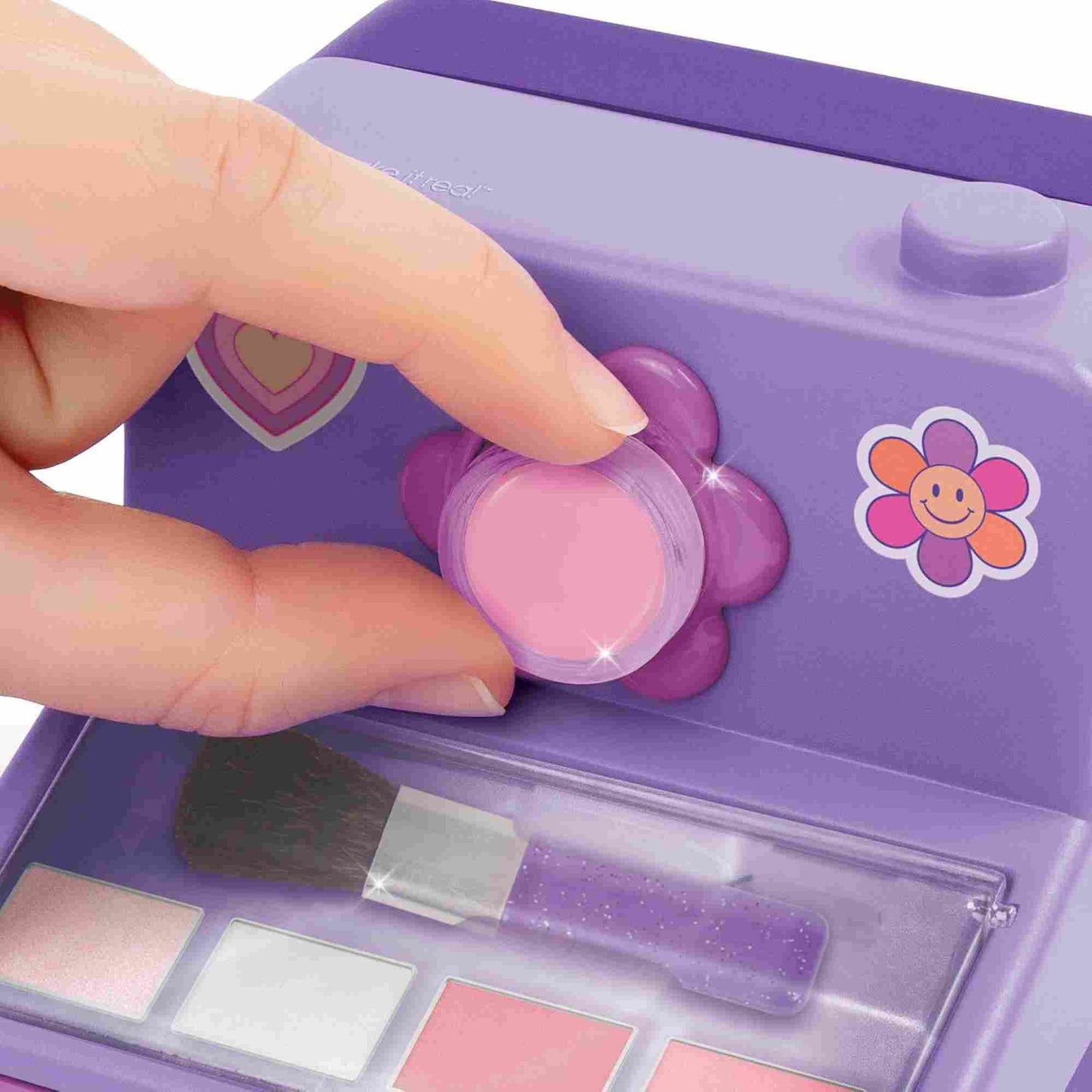 Make it Real | Instant Glam Cosmetics Set with Vintage Instant Camera Shaped Box