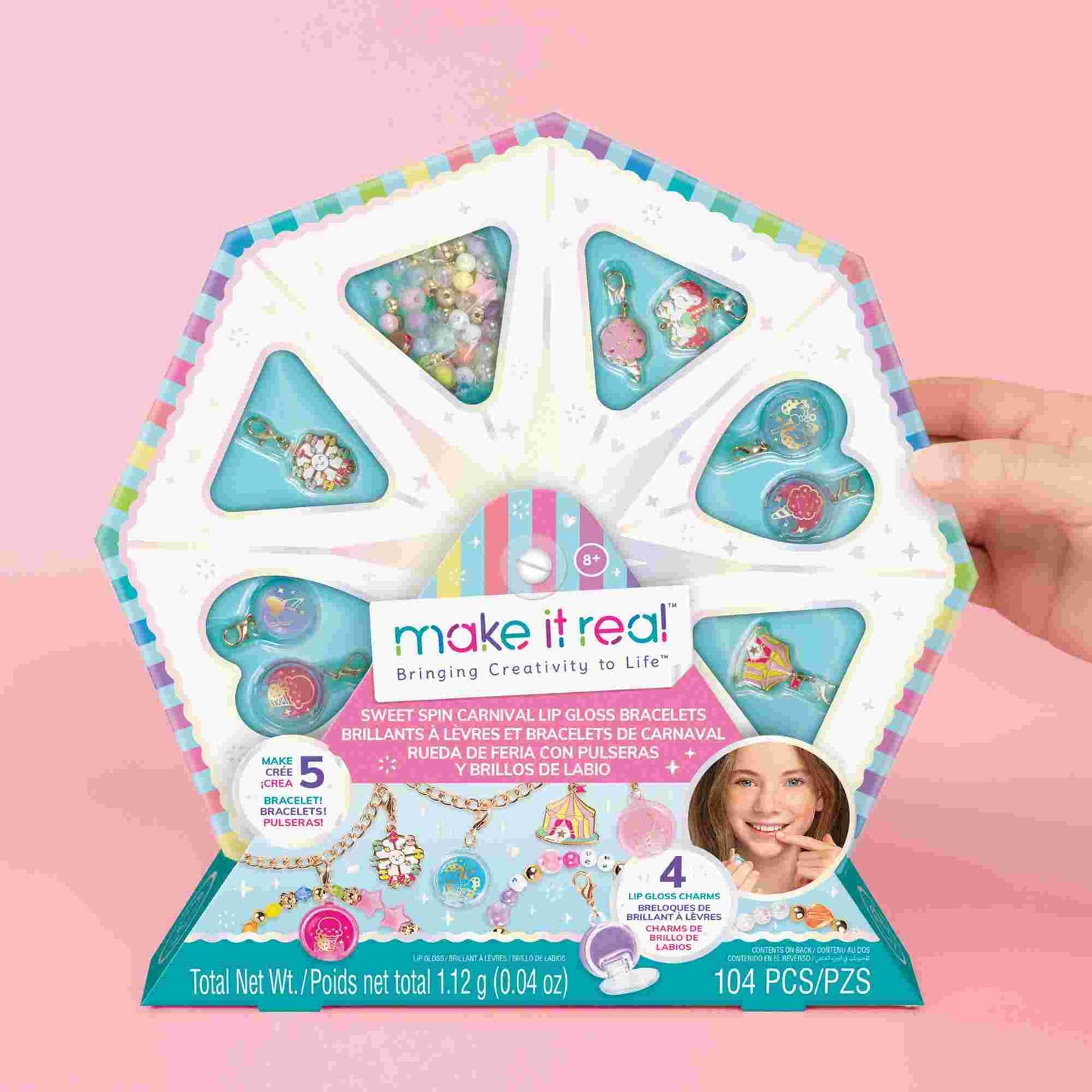 Make it Real | Sweet Spin Carnival Lip Gloss Bracelets