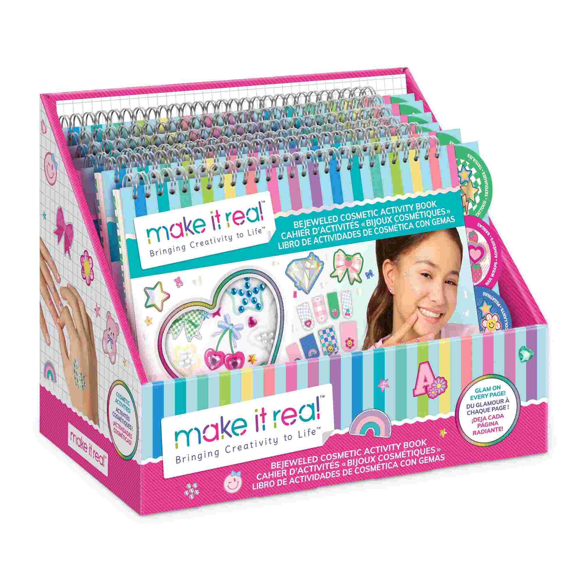 Make it Real | Bejeweled Cosmetic Activity Book