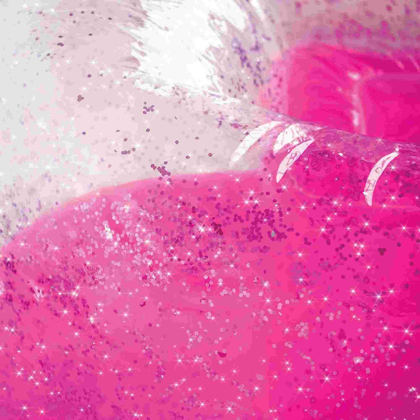 Make it Real | Inflatable Sparkle Chair Pink