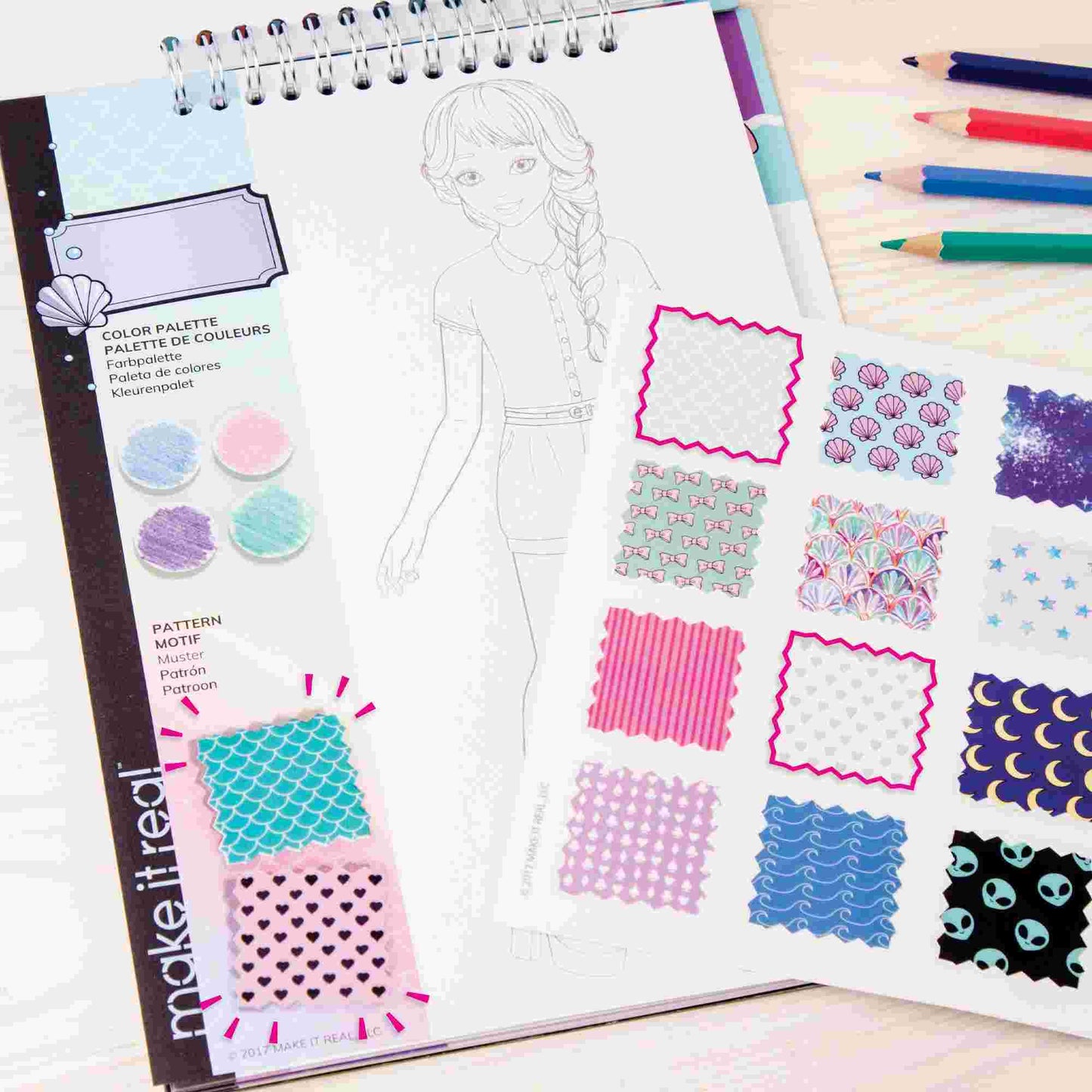 Make it Real | Fashion Design Sketchbook: Pastel Pop!