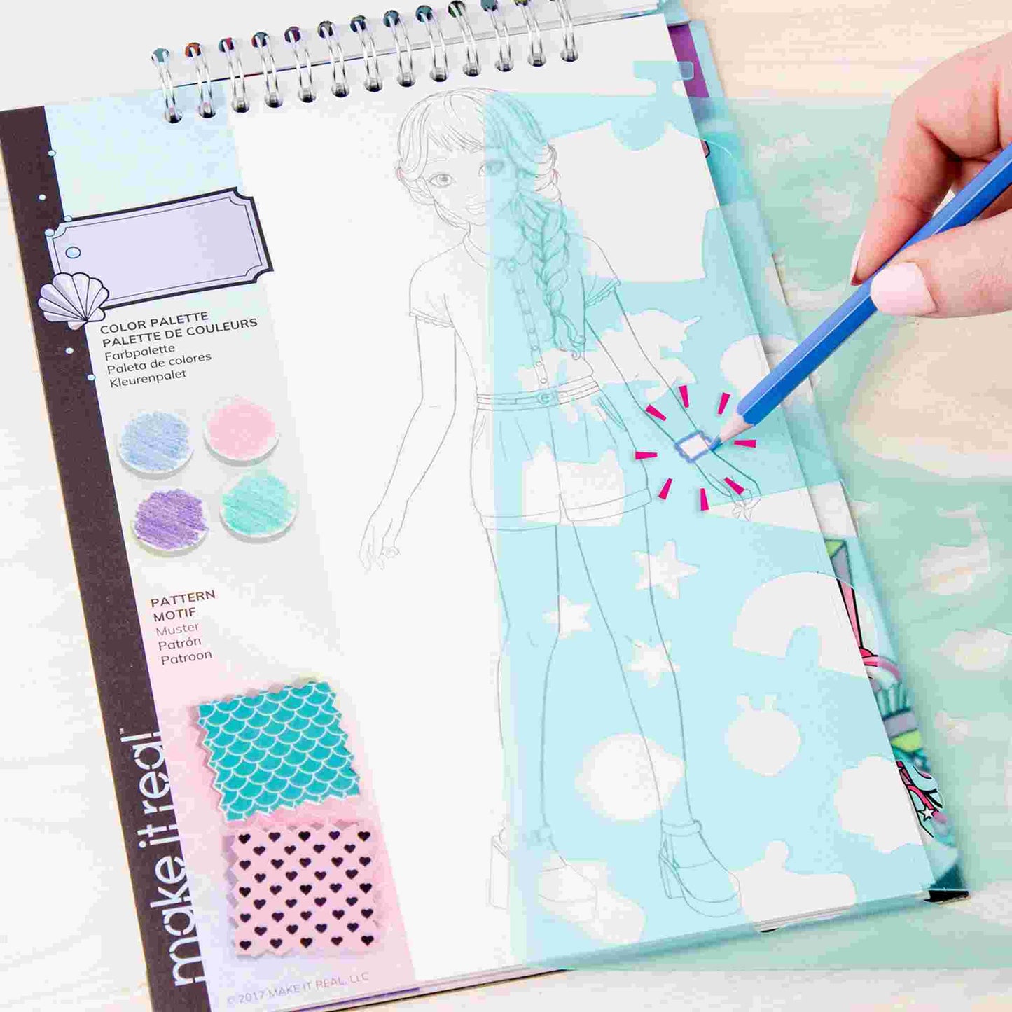 Make it Real | Fashion Design Sketchbook: Pastel Pop!