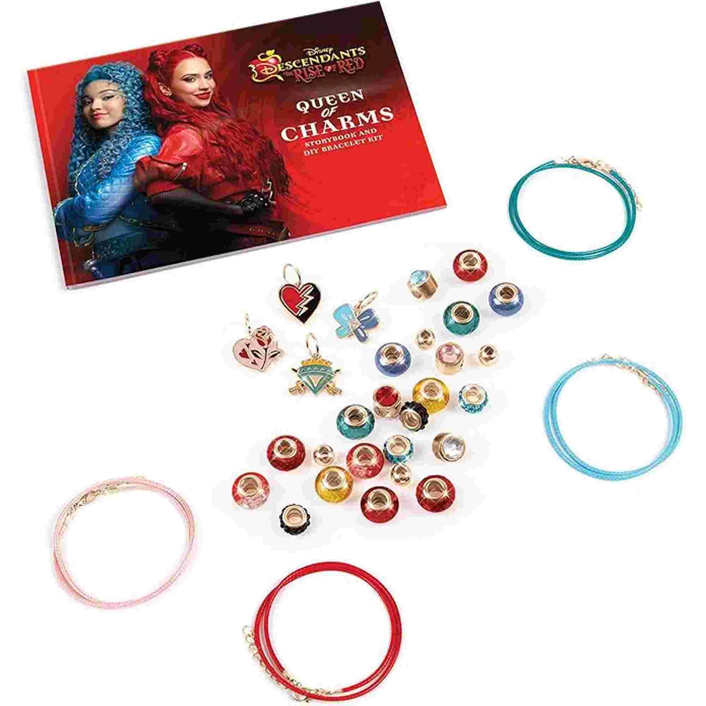Make it Real | Disney Descendants 4 Rise of Red Queen of Charms DIY Bracelet Craft Set