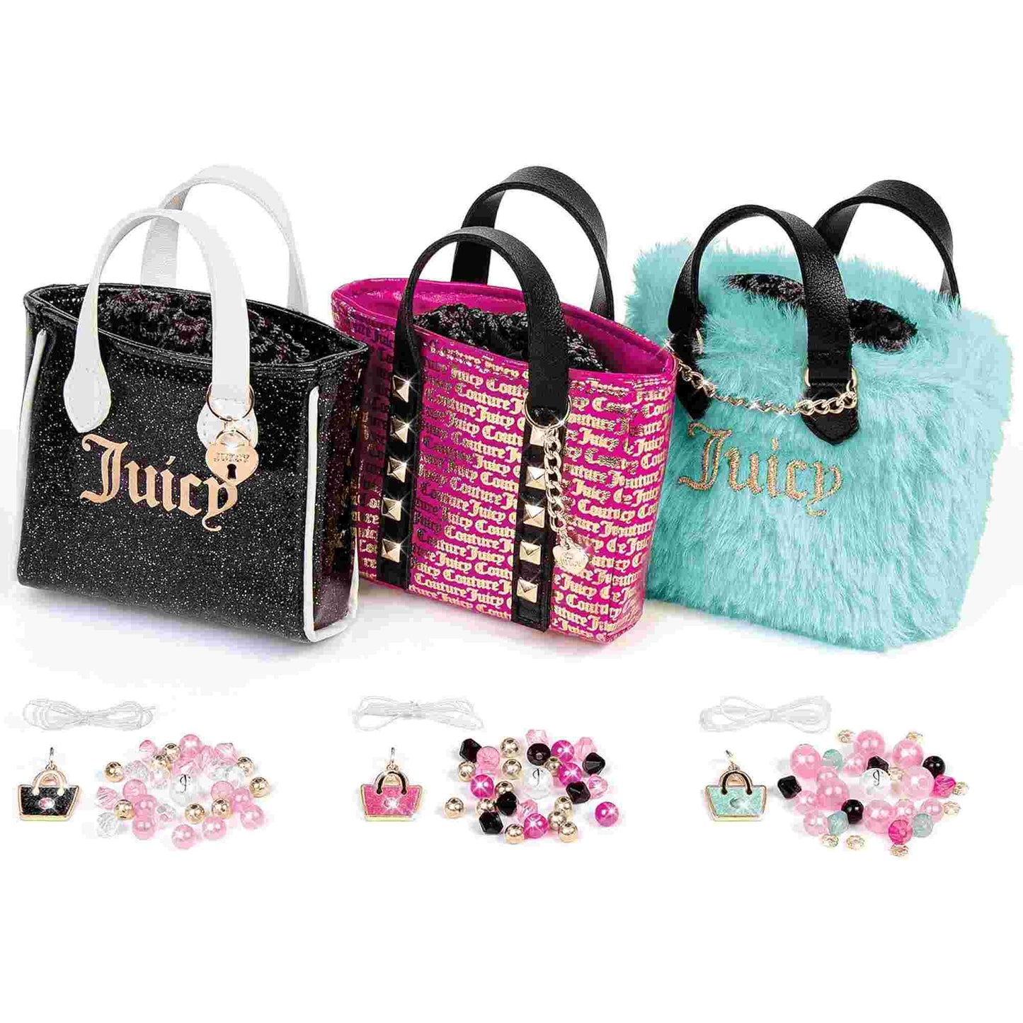 Make it Real | Juicy Couture Mini Handbag Bracelet Wardrobe DIY Collectable Kit Craft Set