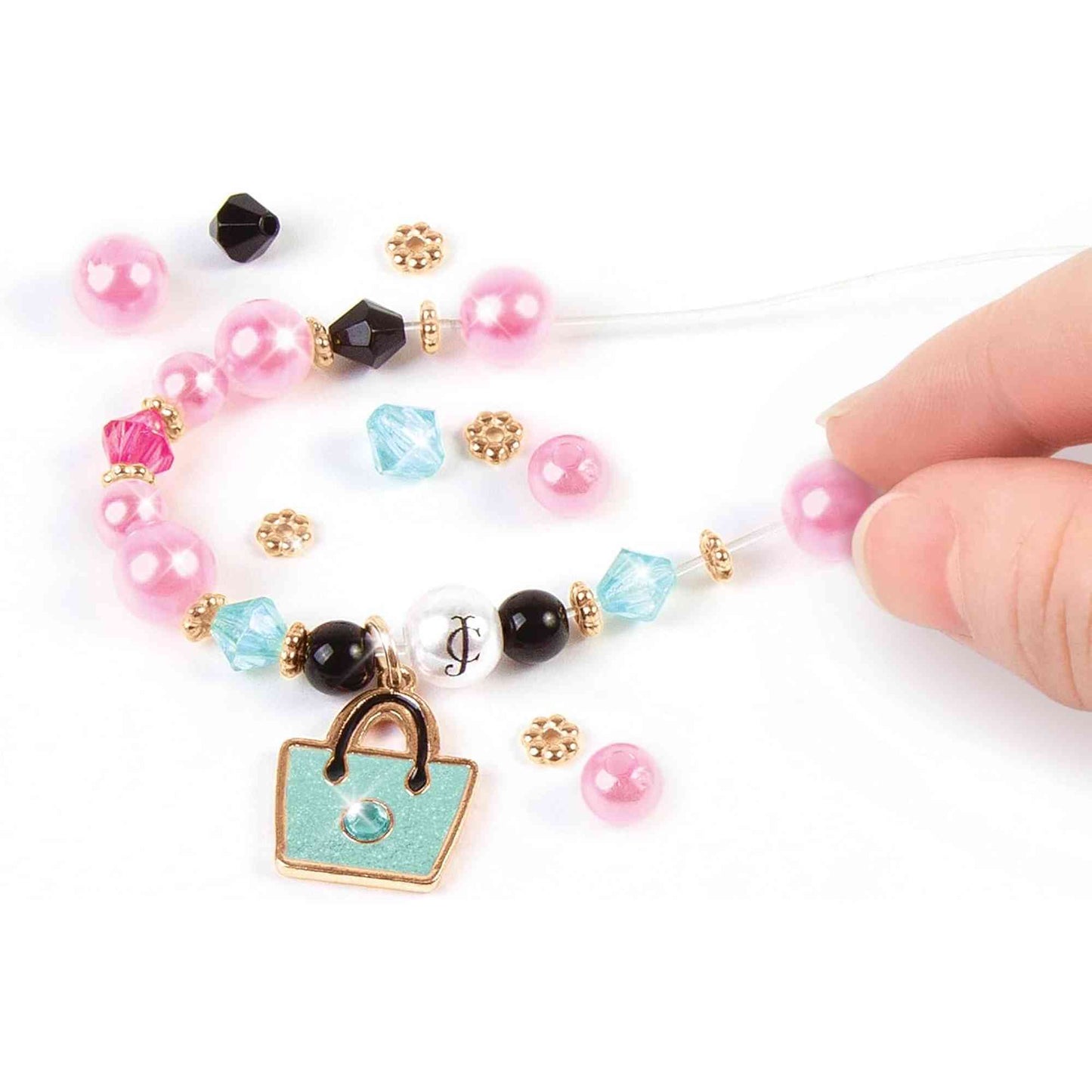 Make it Real | Juicy Couture Mini Handbag Bracelet Wardrobe DIY Collectable Kit Craft Set