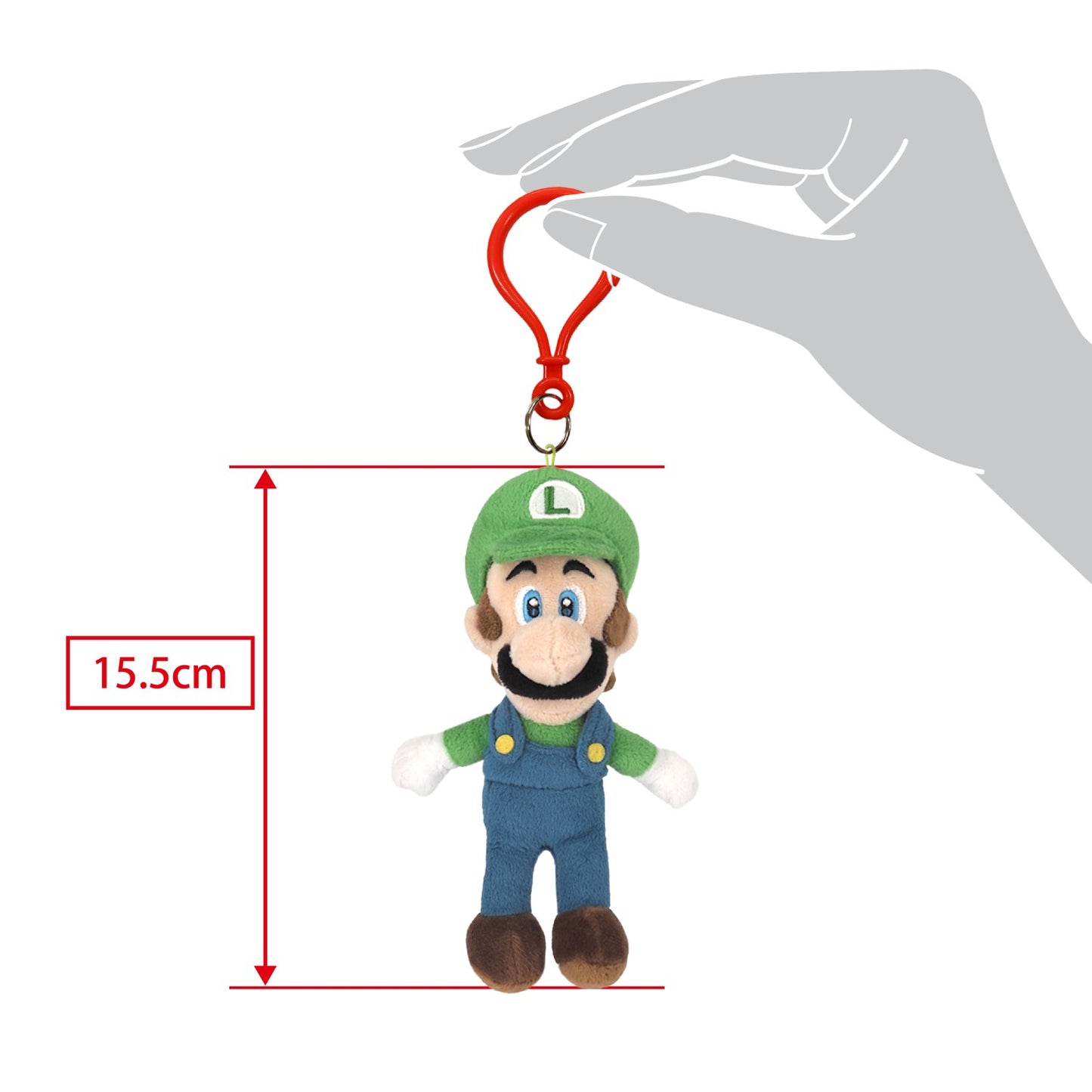 SAN-EI | Nintendo Super Mario Luigi Keychain