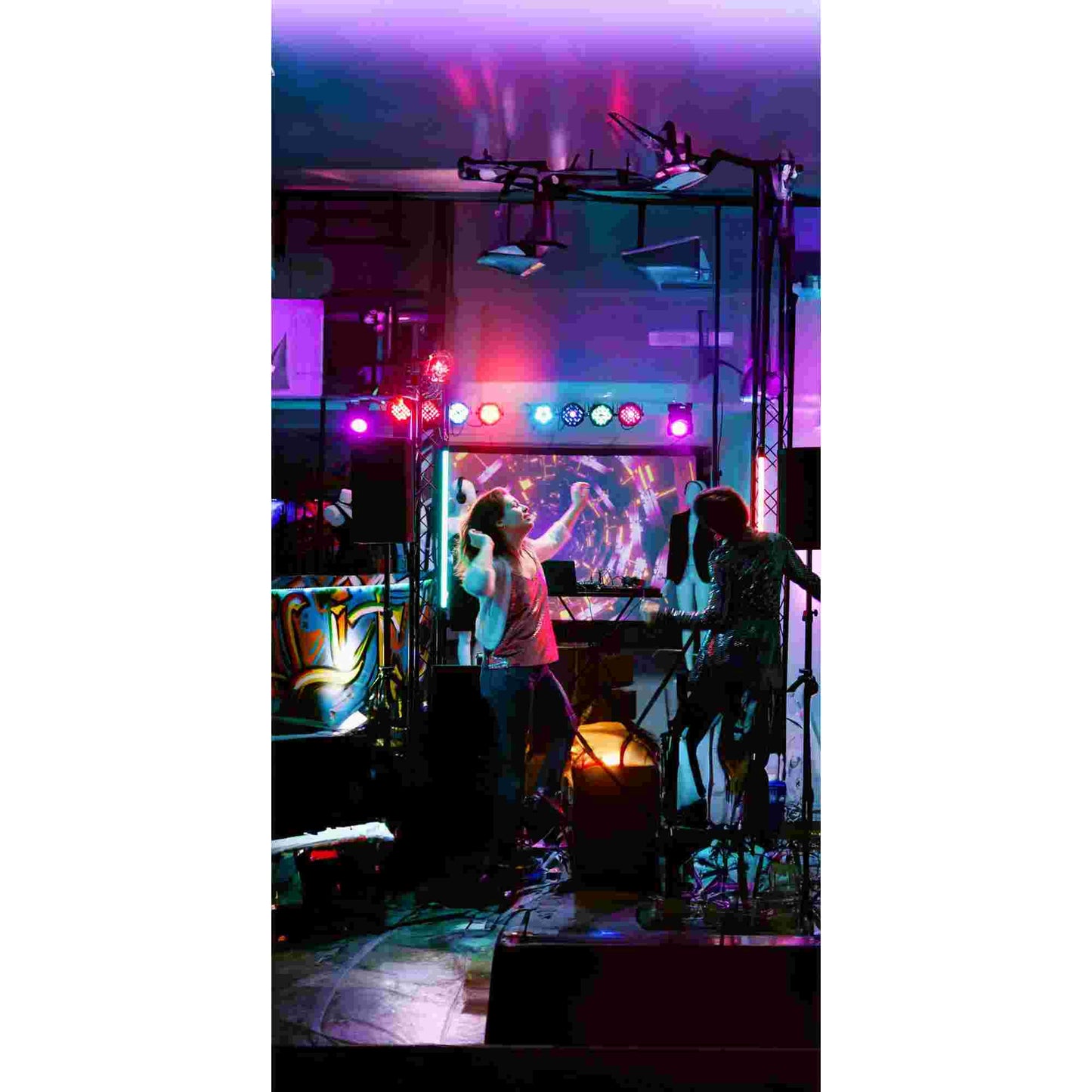 N-Gear | MWL7 Moving Head Disco Lighting with RGB LEDs