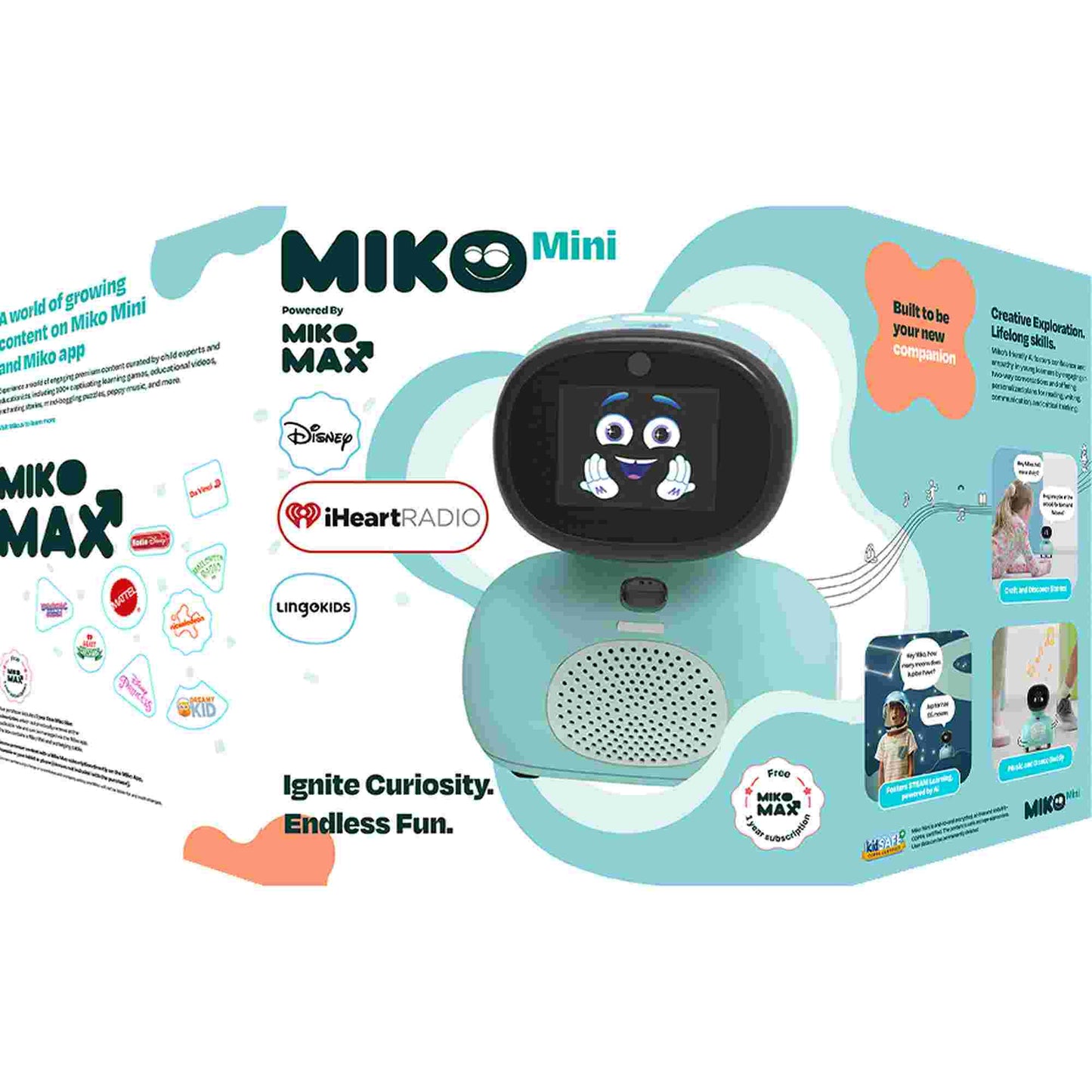 Miko | Miko Mini AI Robot for Kids Blue