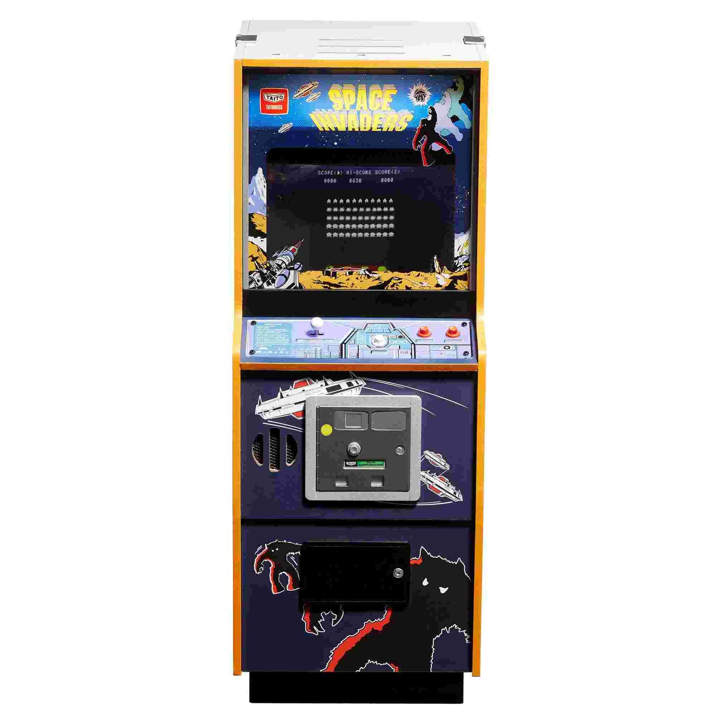 Rubber Road | Space Invaders Quarter Scale Arcade Cabinet (2 Player)