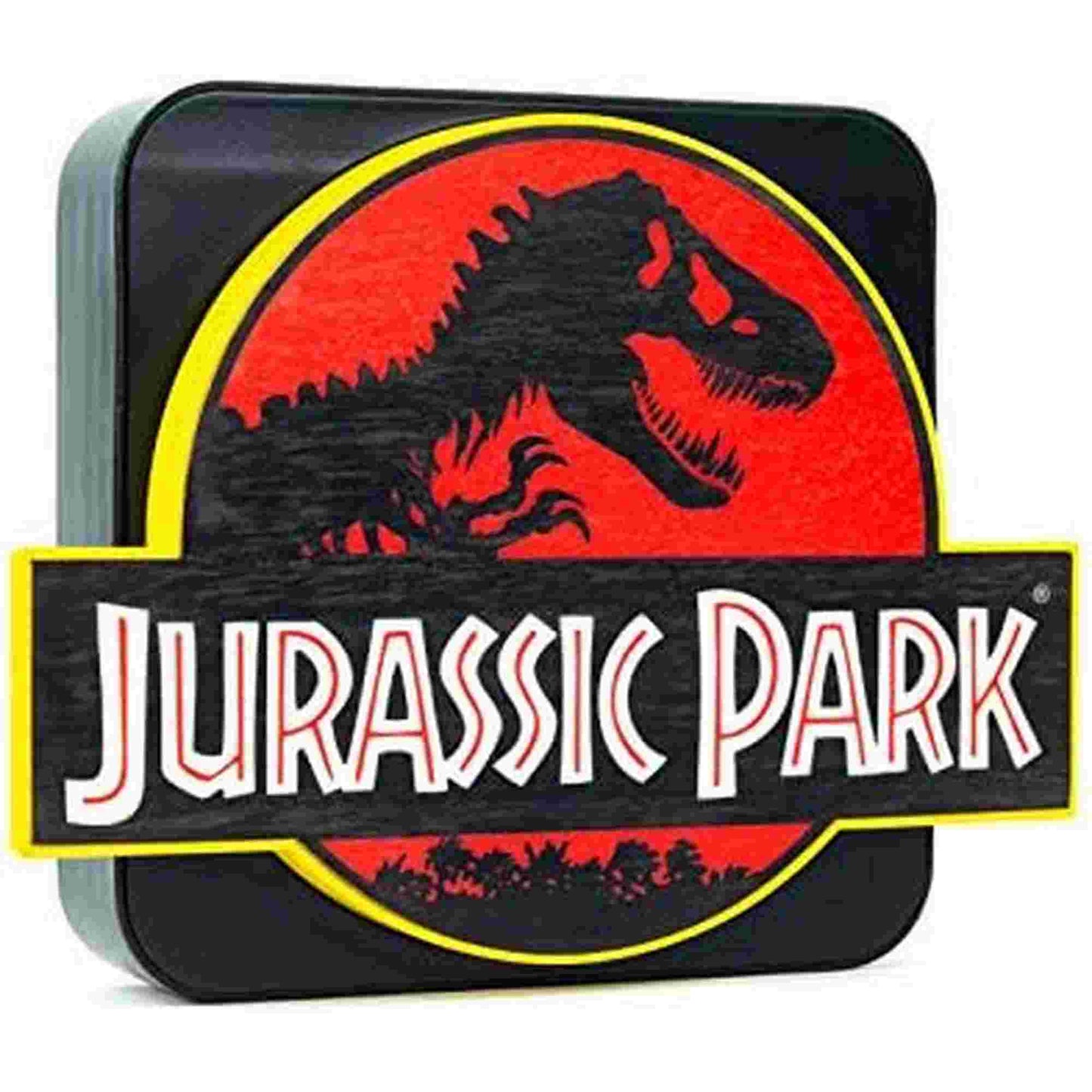 Rubber Road | Jurassic Park Logo 3D Lamp
