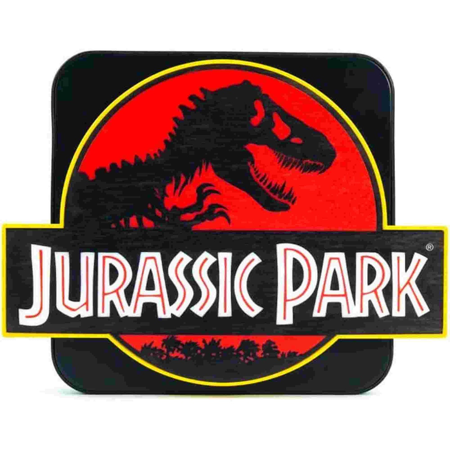 Rubber Road | Jurassic Park Logo 3D Lamp