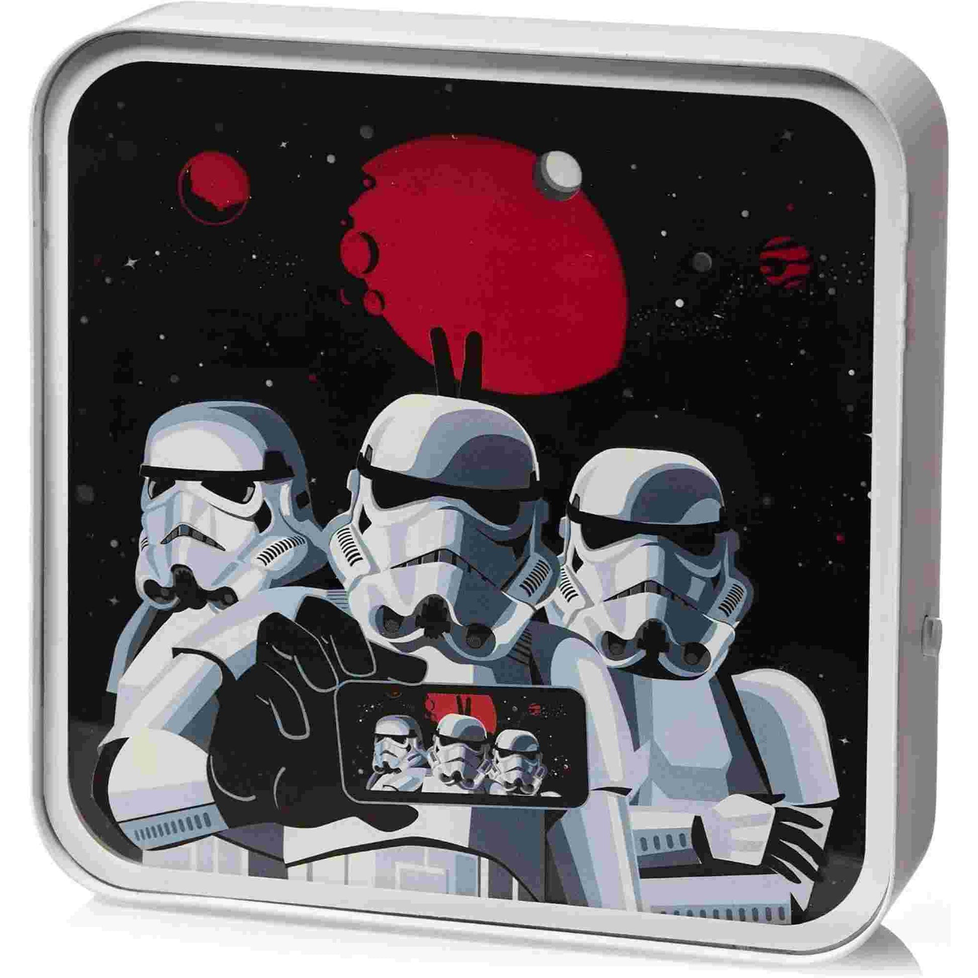 Rubber Road | Star Wars Stormtrooper Perspex Desk Lamp