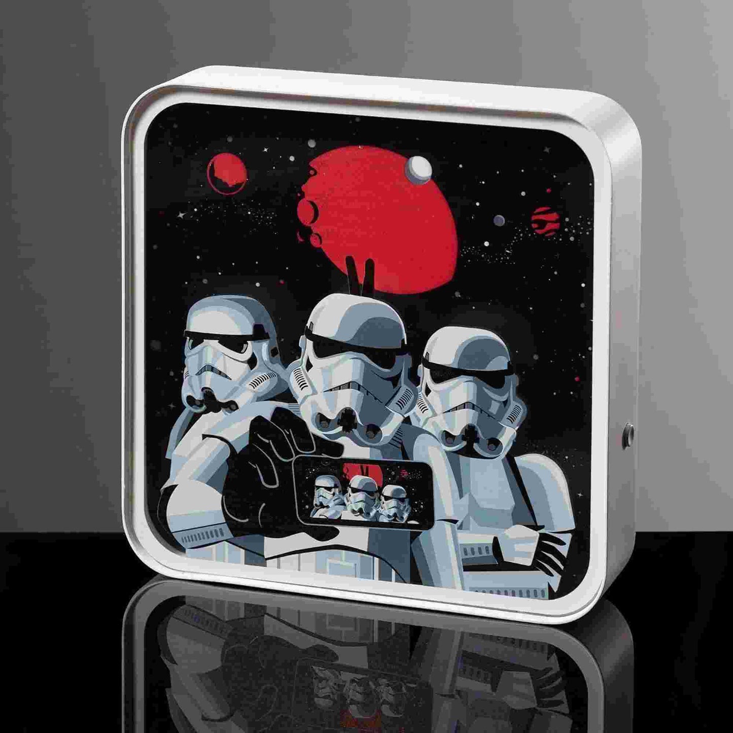 Rubber Road | Star Wars Stormtrooper Perspex Desk Lamp