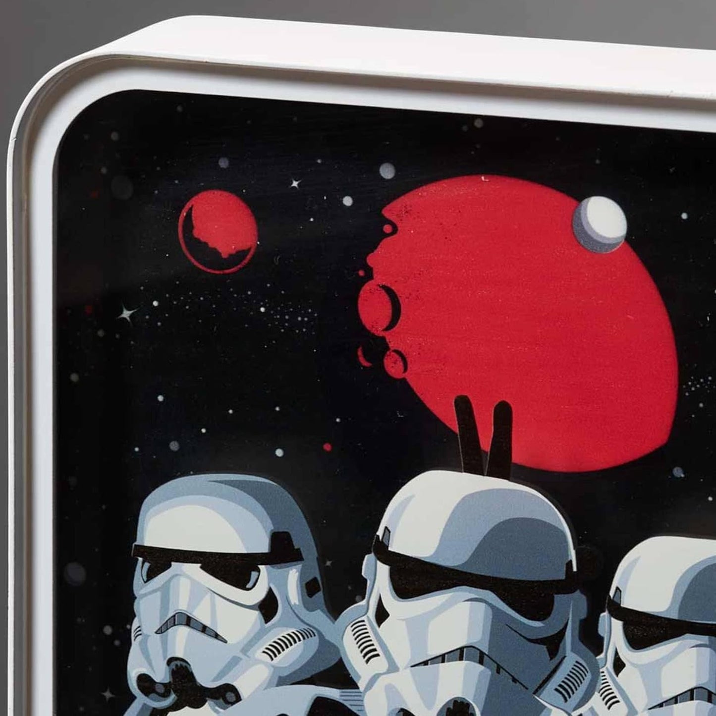 Rubber Road | Star Wars Stormtrooper Perspex Desk Lamp