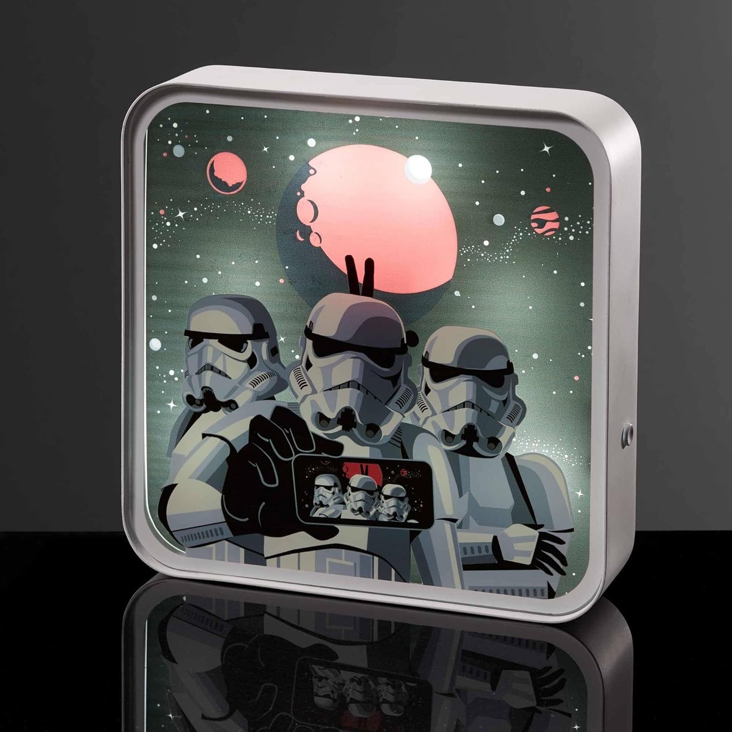 Rubber Road | Star Wars Stormtrooper Perspex Desk Lamp