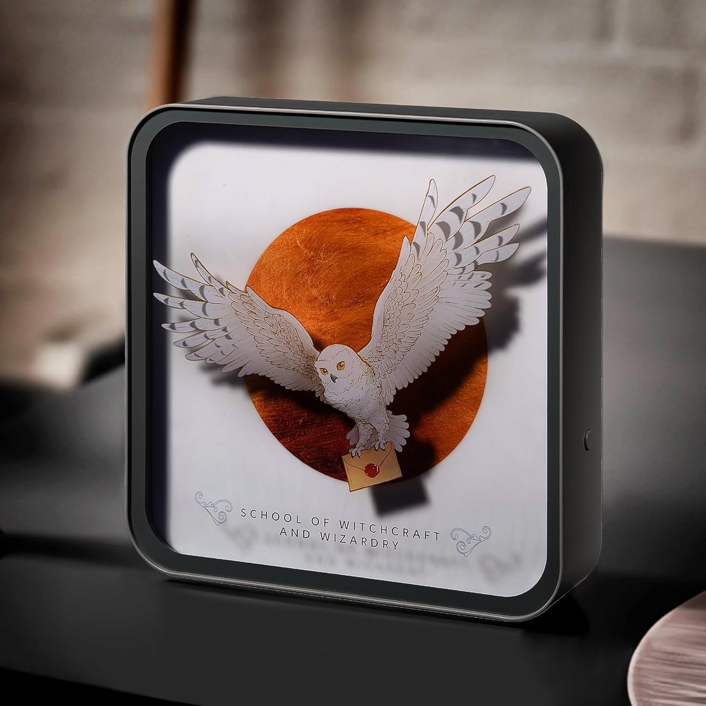 Rubber Road | Harry Potter Hedwig Perspex Desk Lamp