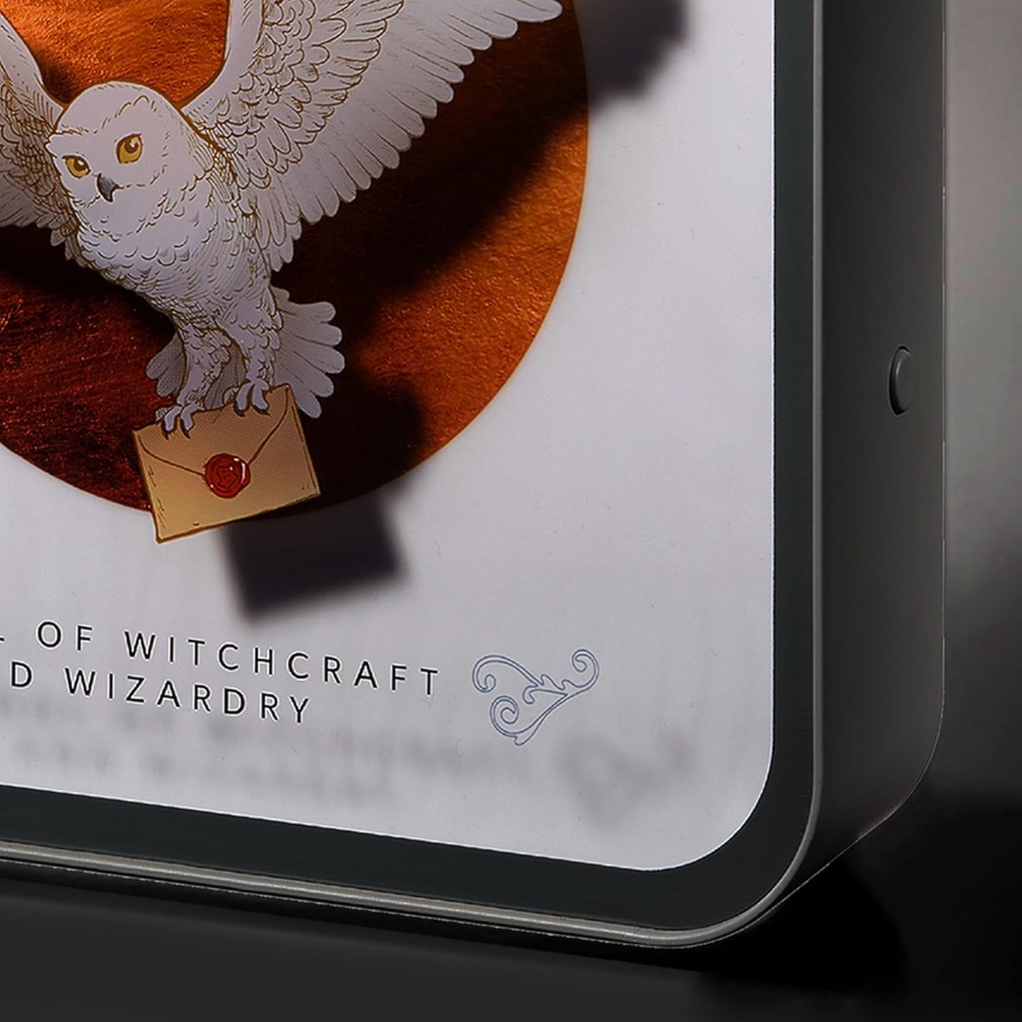 Rubber Road | Harry Potter Hedwig Perspex Desk Lamp