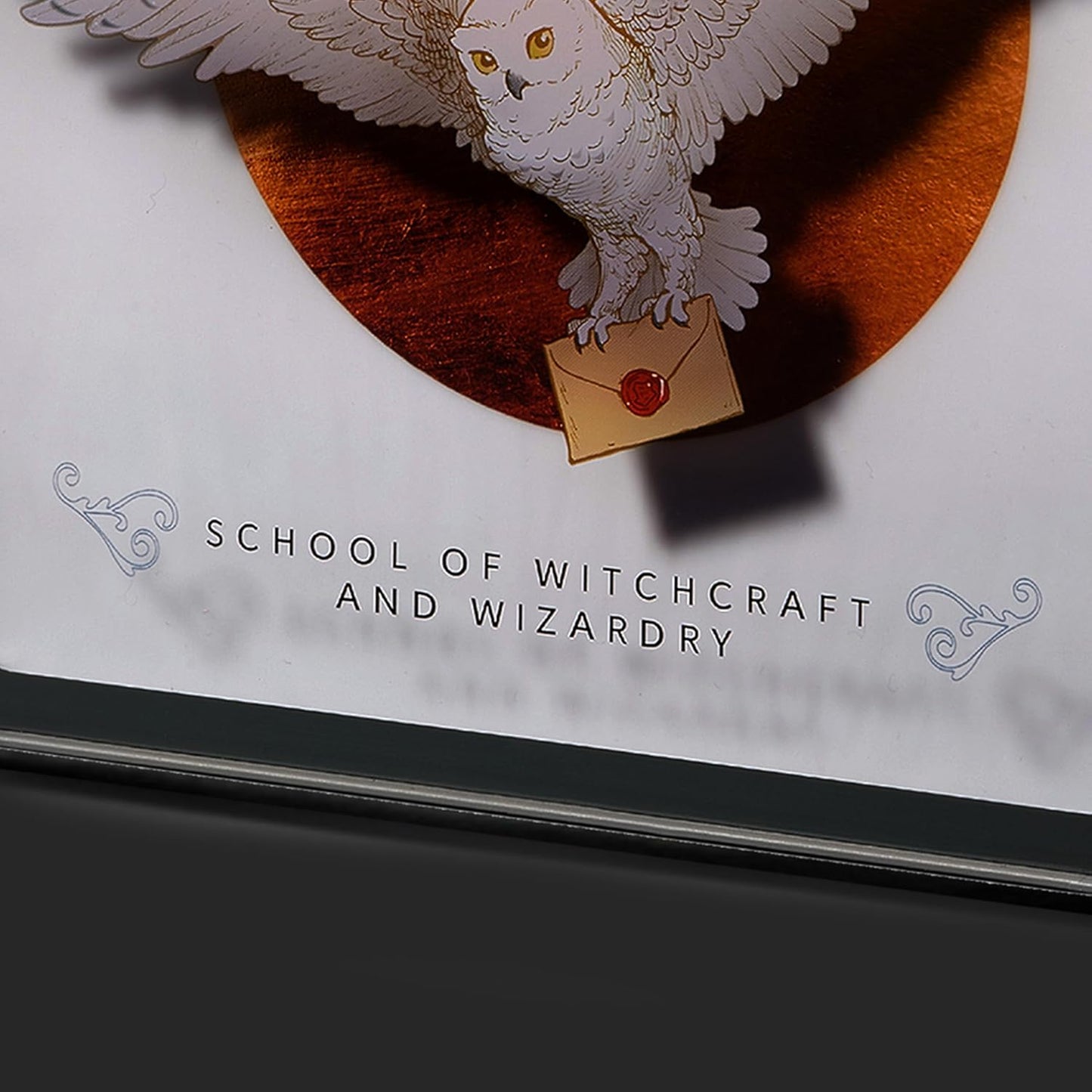 Rubber Road | Harry Potter Hedwig Perspex Desk Lamp