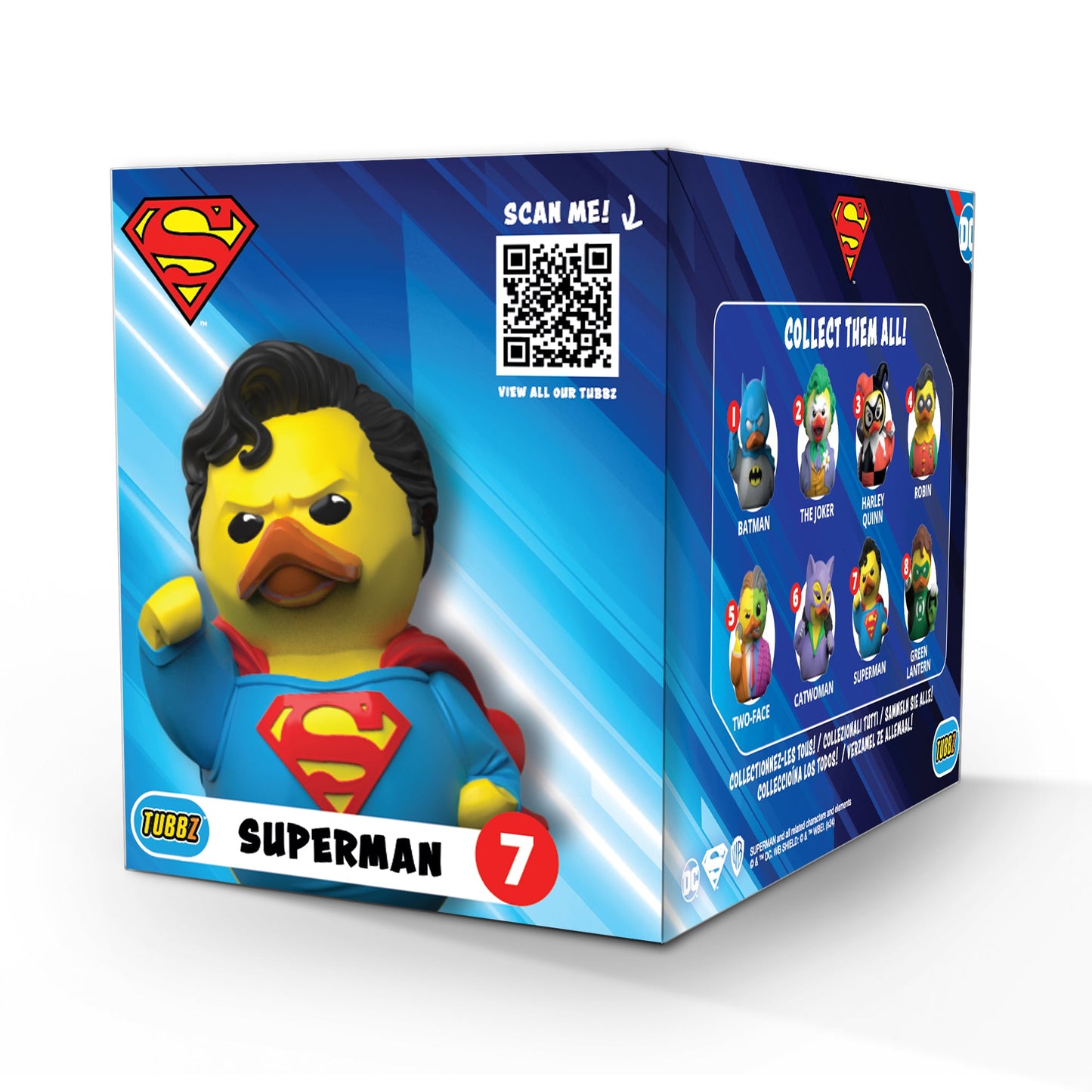 Rubber Road | Tubbz DC Comics Superman Rubber Duck