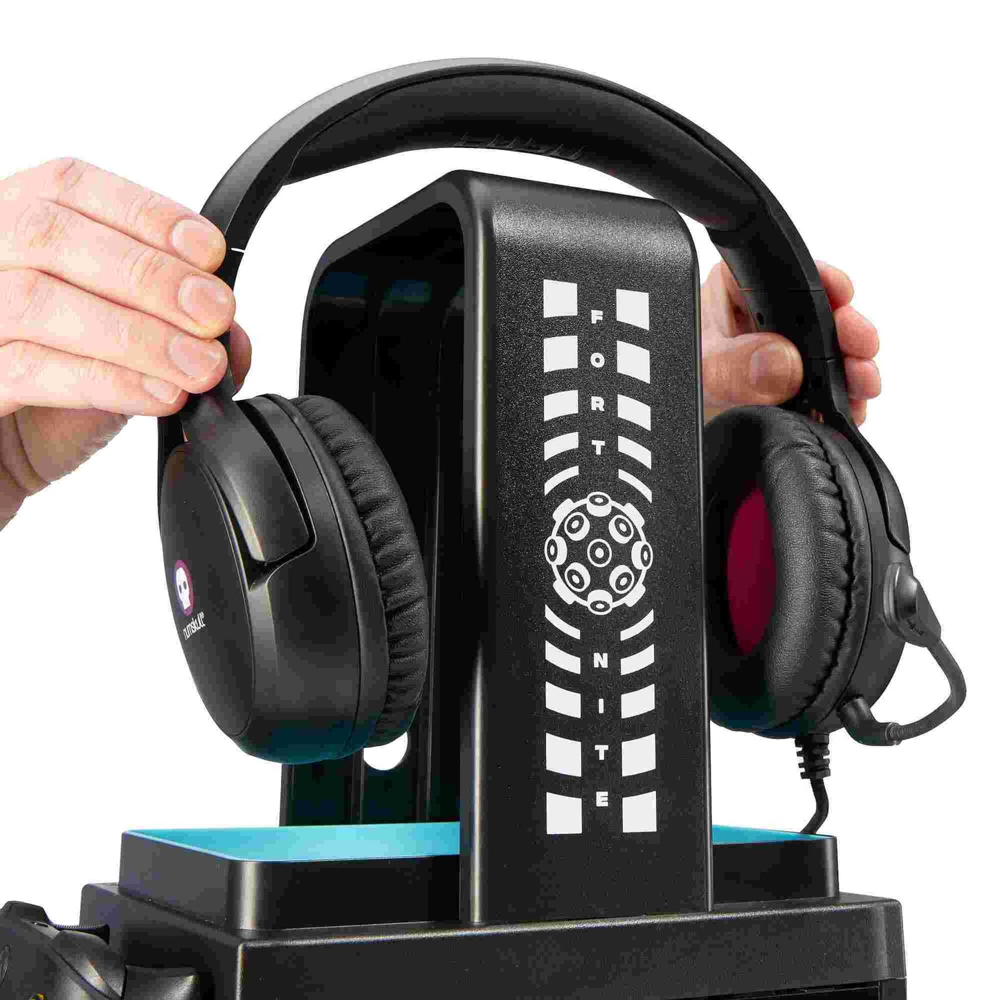 Rubber Road | Fortnite Light Game Disc Locker and Stand for Controllers & Headphones