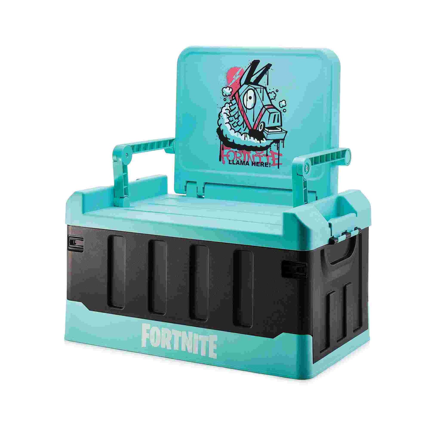 Rubber Road | Fortnite Supply Llama 2-in-1 Chair and Storage Crate