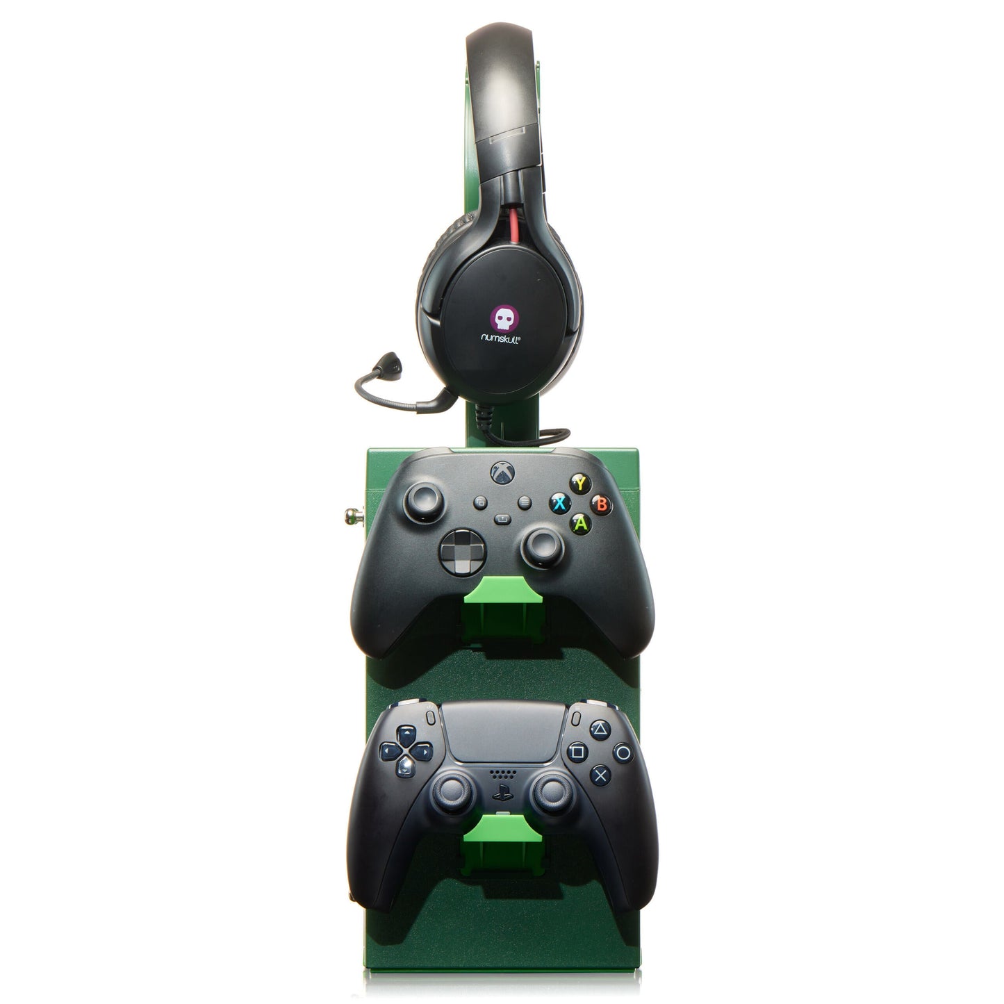 Rubber Road | Minecraft Creeper Game Disc Locker and Stand for Controllers & Headphones