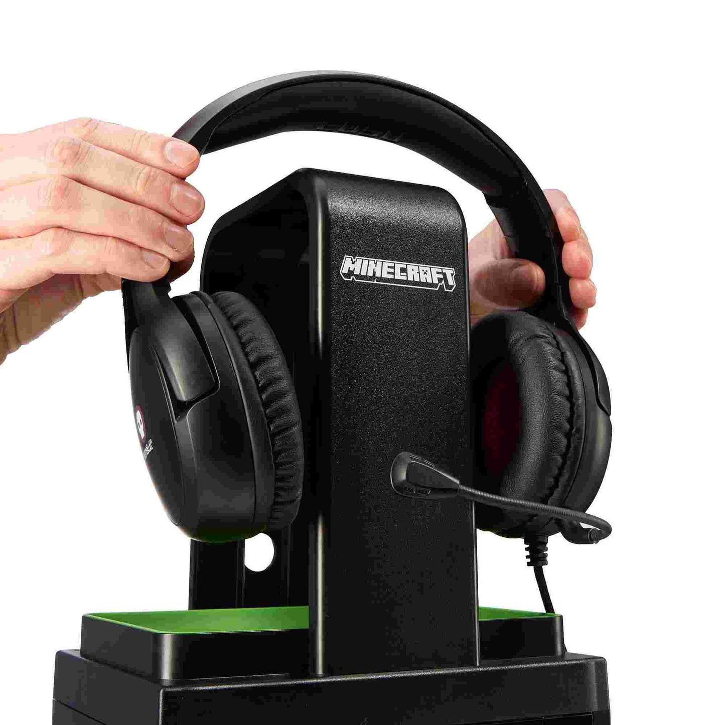 Rubber Road | Minecraft Light Game Disc Locker and Stand for Controllers & Headphones