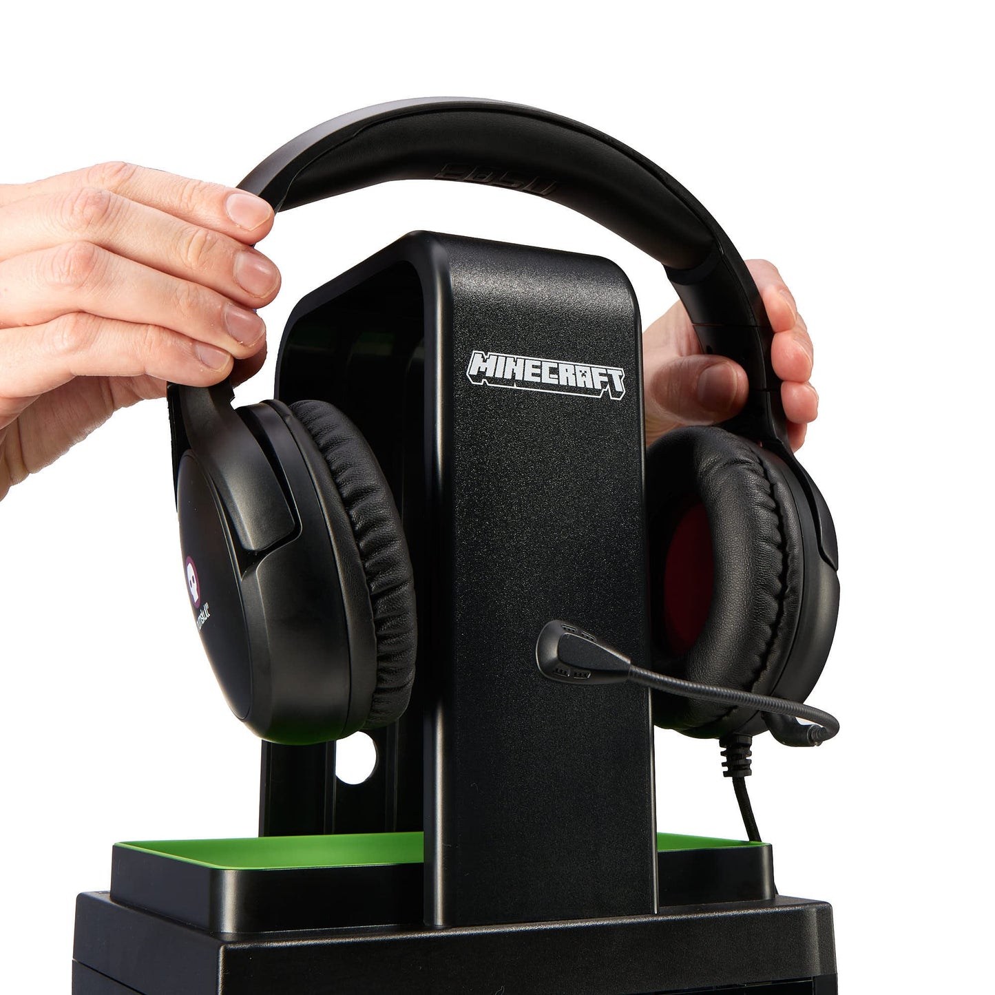 Rubber Road | Minecraft Light Game Disc Locker and Stand for Controllers & Headphones