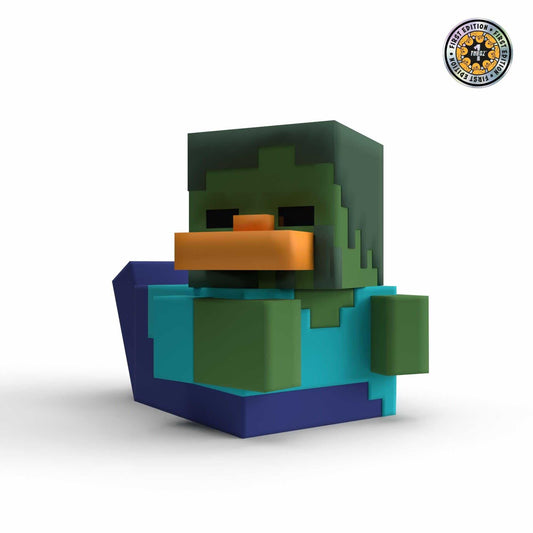 Rubber Road | Tubbz Minecraft Zombie Rubber Duck First Edition
