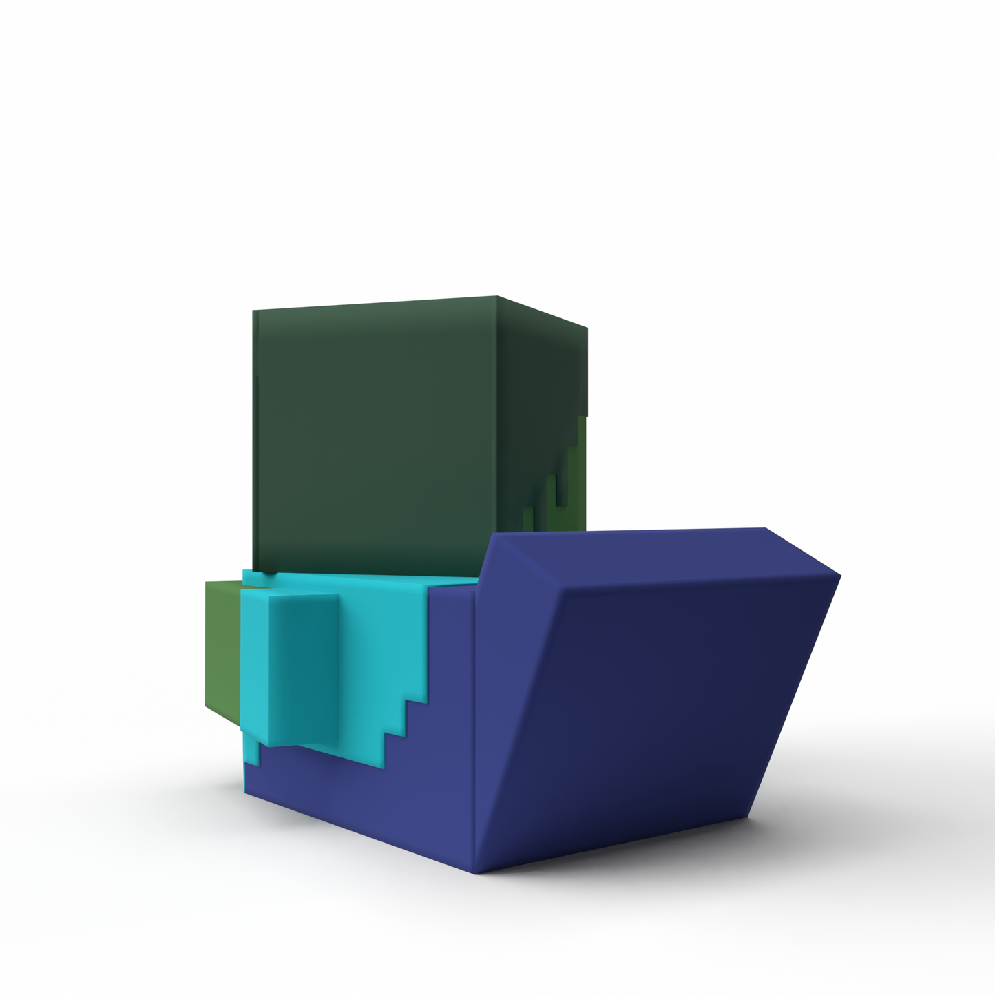 Rubber Road | Tubbz Minecraft Zombie Rubber Duck First Edition