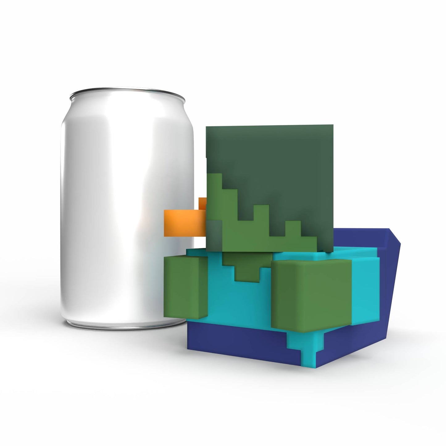 Rubber Road | Tubbz Minecraft Zombie Rubber Duck First Edition