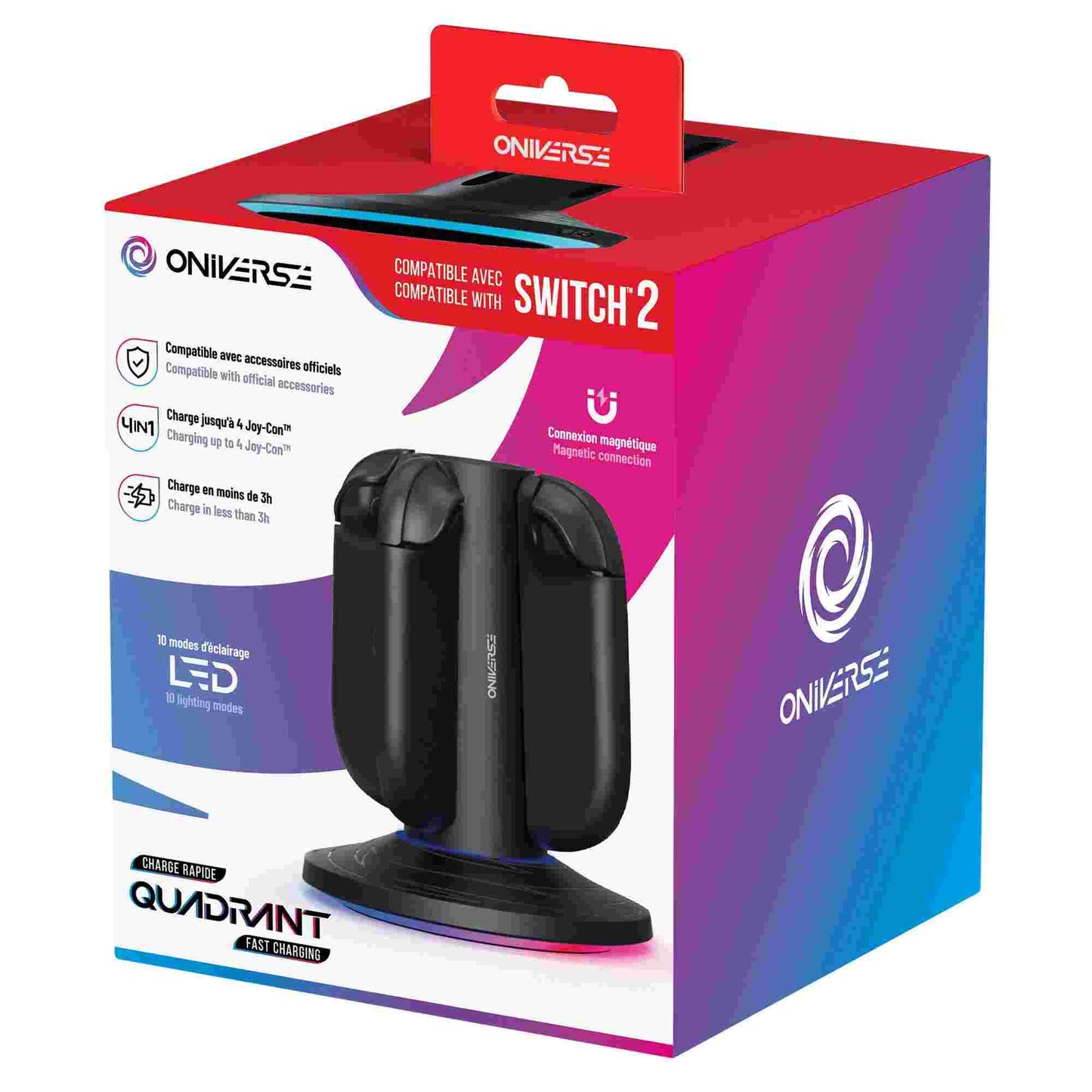 Oniverse | Quadrant 4 Joycons Charging Dock for Nintendo Switch 2